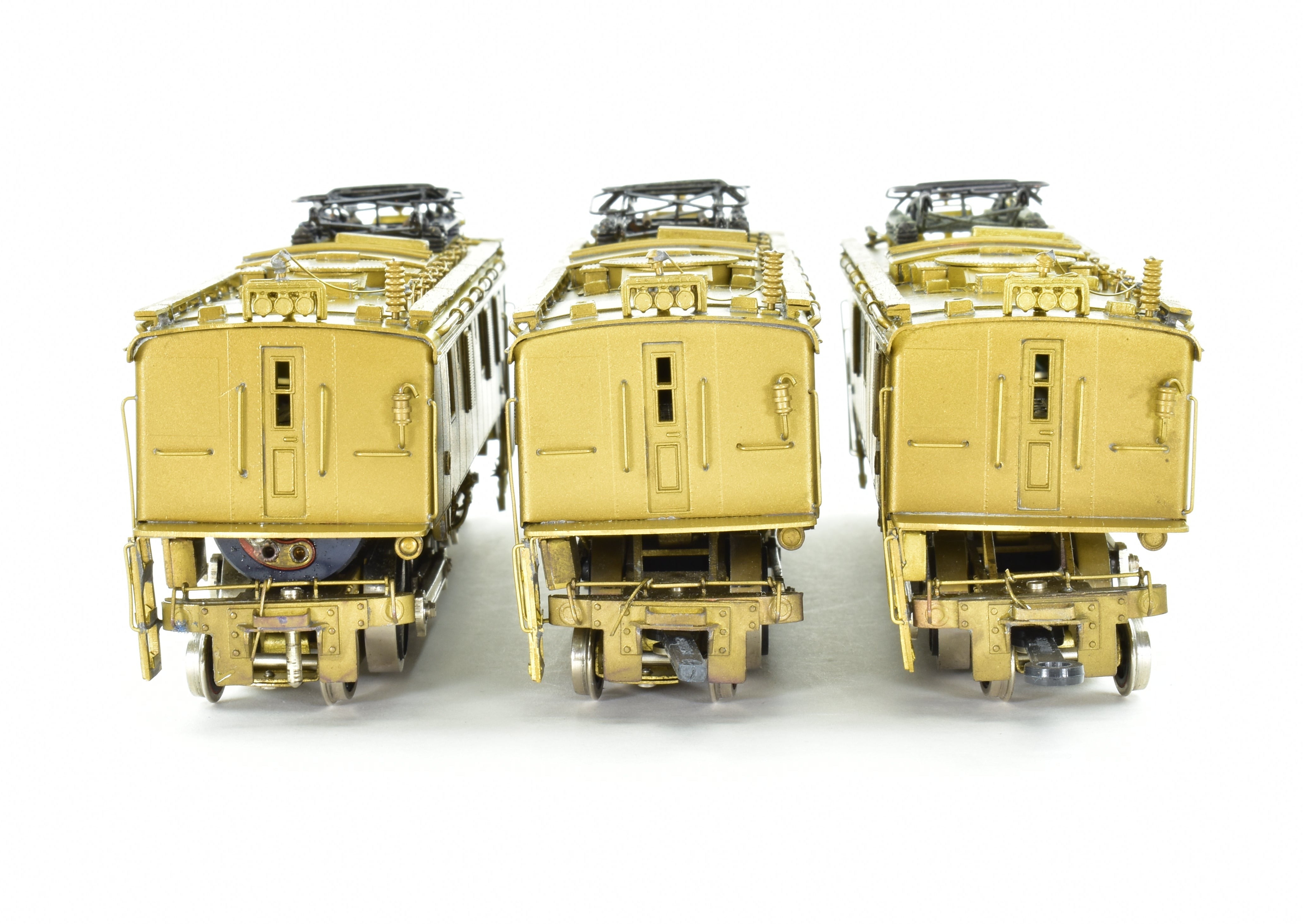 High - Quality HO Scale Brass Alco Models Virginian EL - 3a Jackshaft 3 - Unit Electric Locomotive Model for Train Enthusiasts