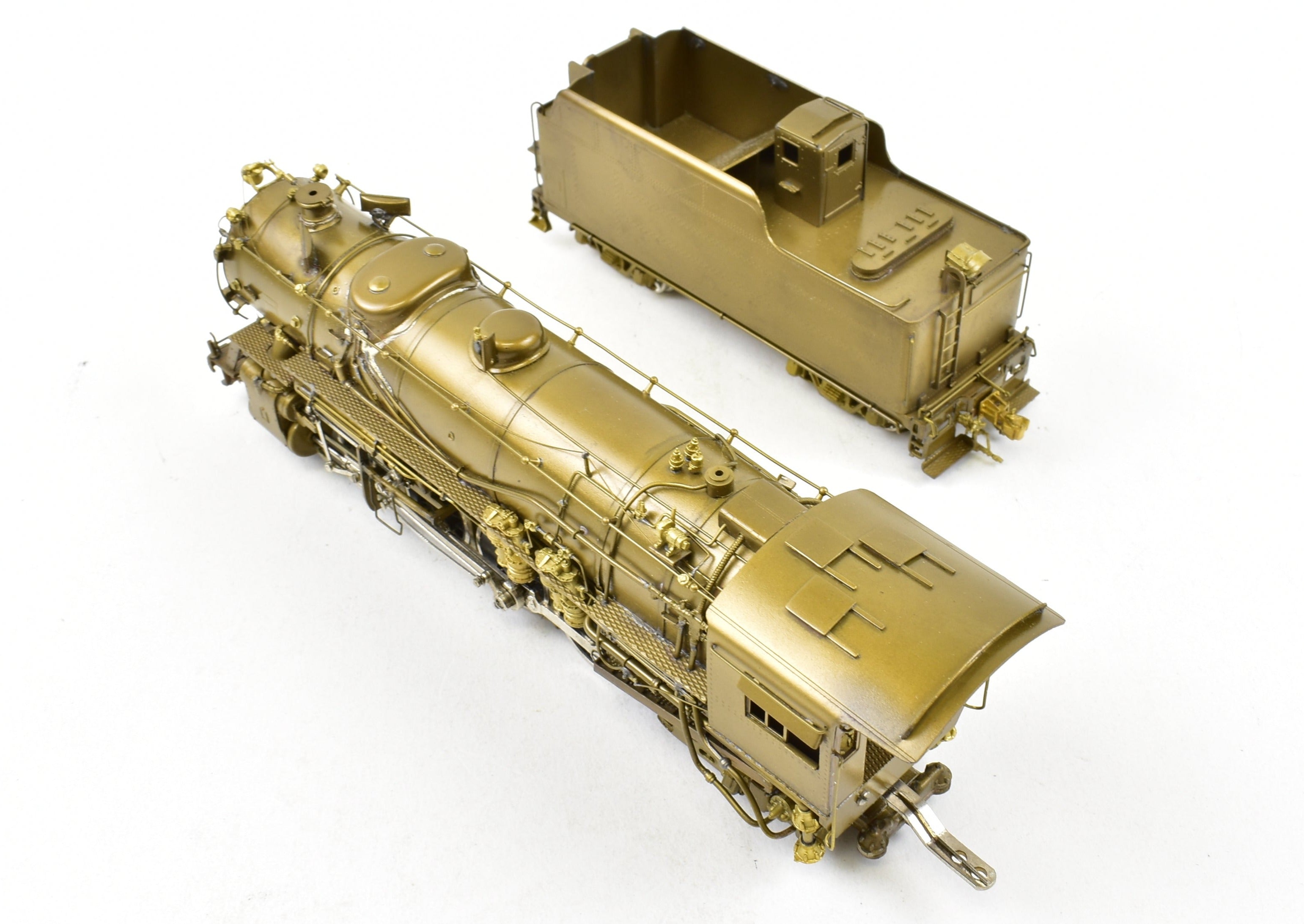 HO Scale Brass Hallmark Models Missouri Pacific 1400 Series 2-8-2 Mikado Steam Locomotive Model