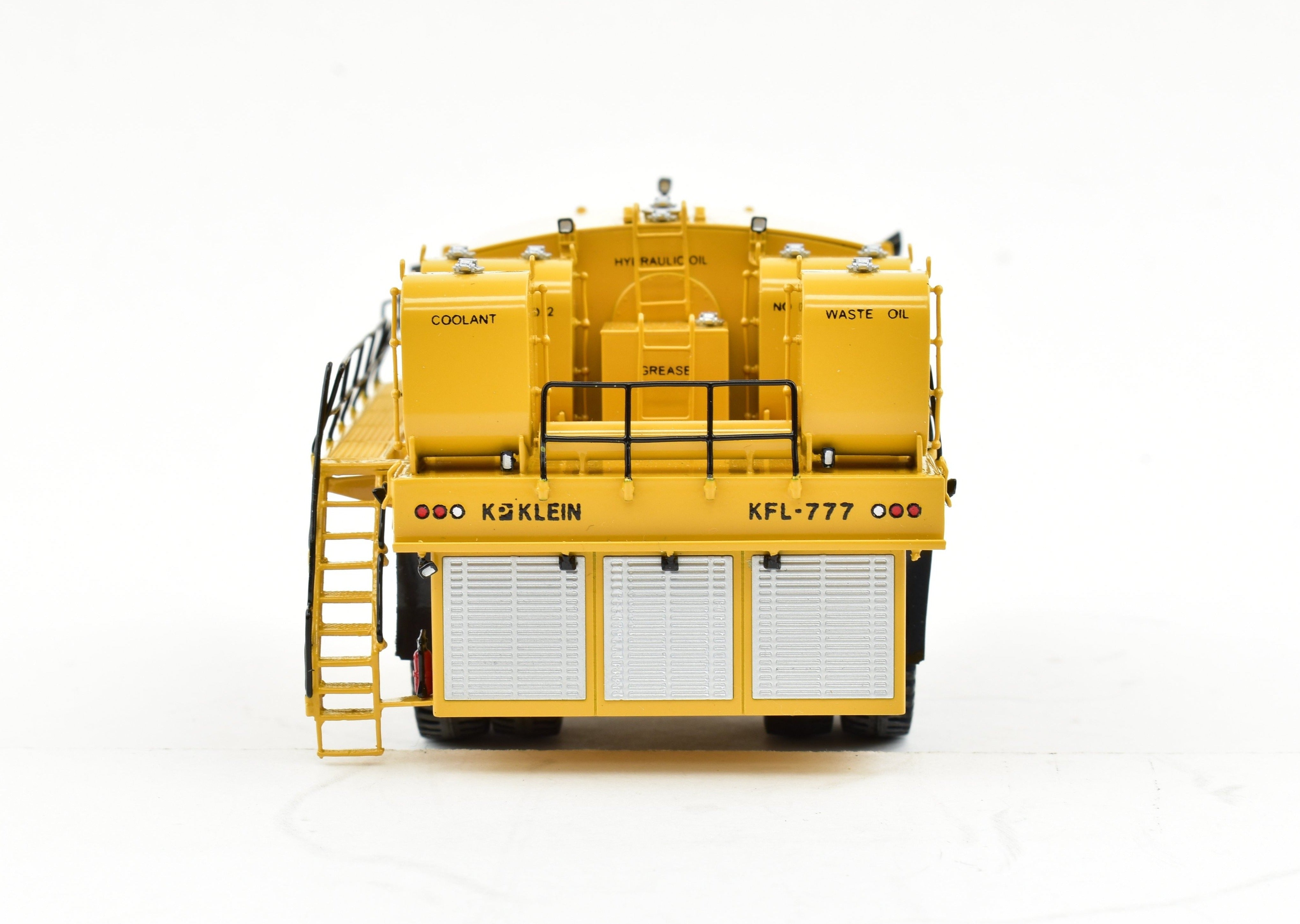 High - Quality HO Brass Construction Model - CON CCM Models No. 30020 Caterpillar KFL - 777D with Klein Fuel and Lubrication Body