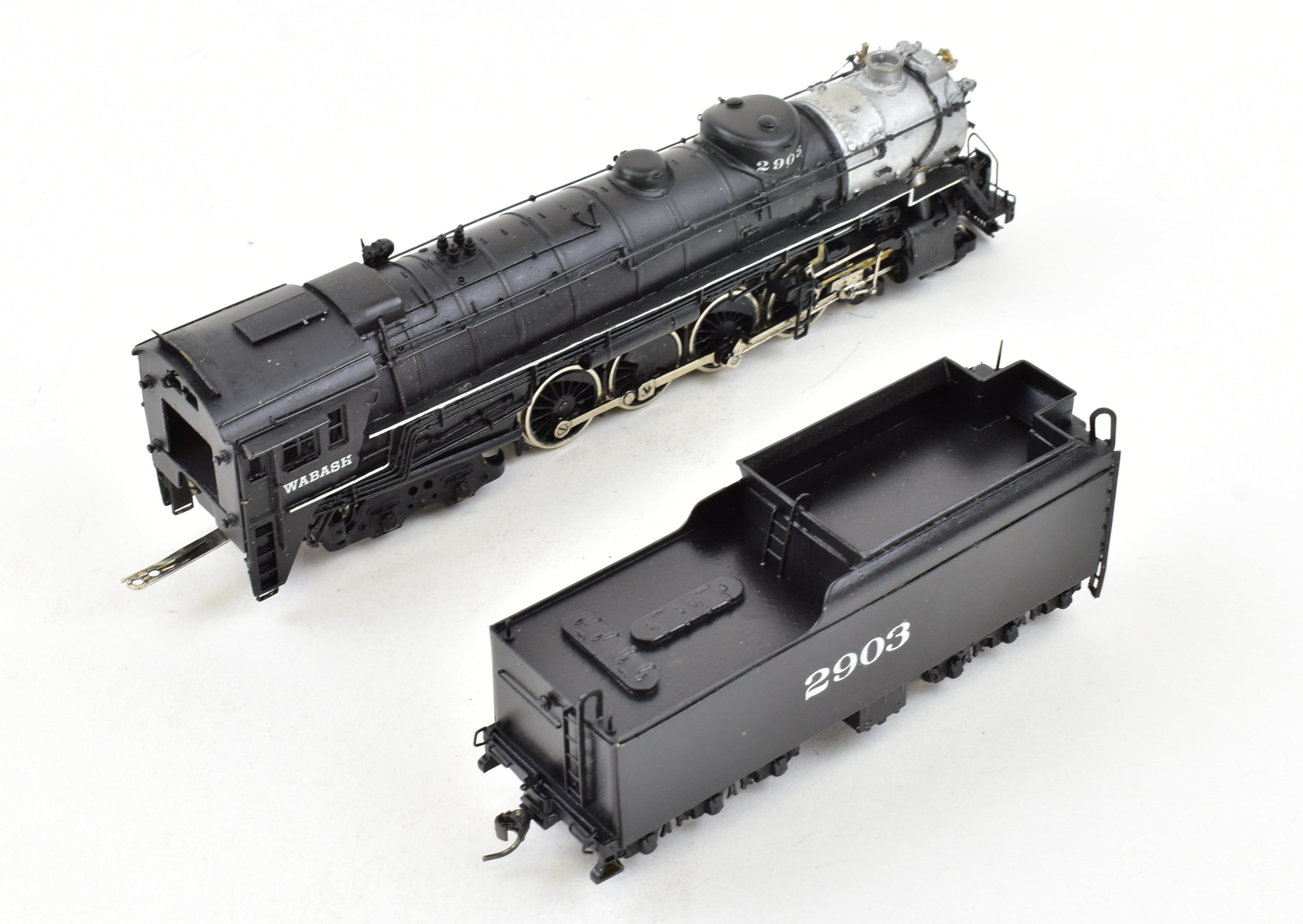 HO Brass Hallmark WAB - Wabash O - 1 Class 4 - 8 - 4 Custom Painted Locomotive #2903