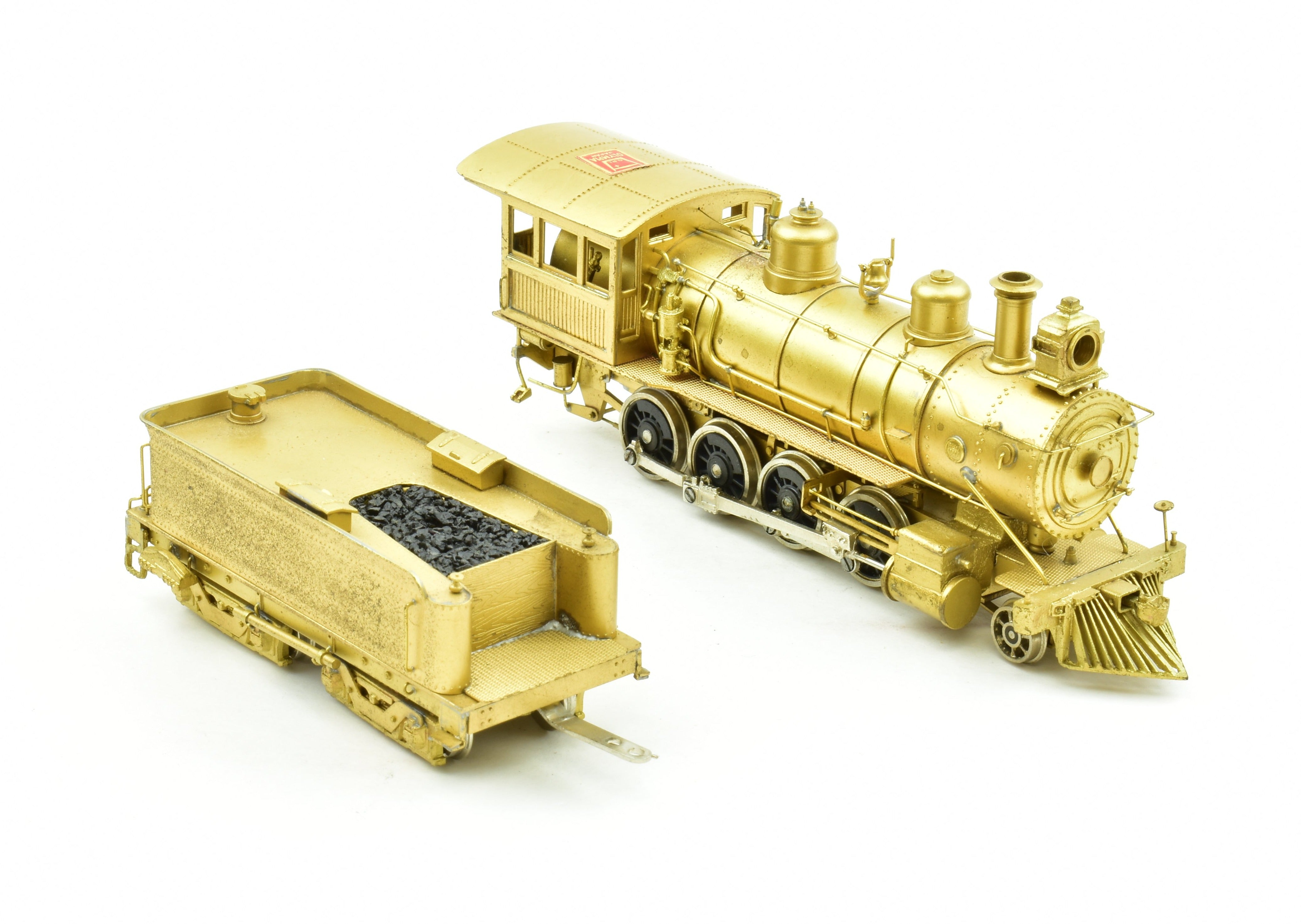 High - Quality HO Scale Brass Gem Models Northern Pacific F - 1 2 - 8 - 0 Steam Locomotive Model