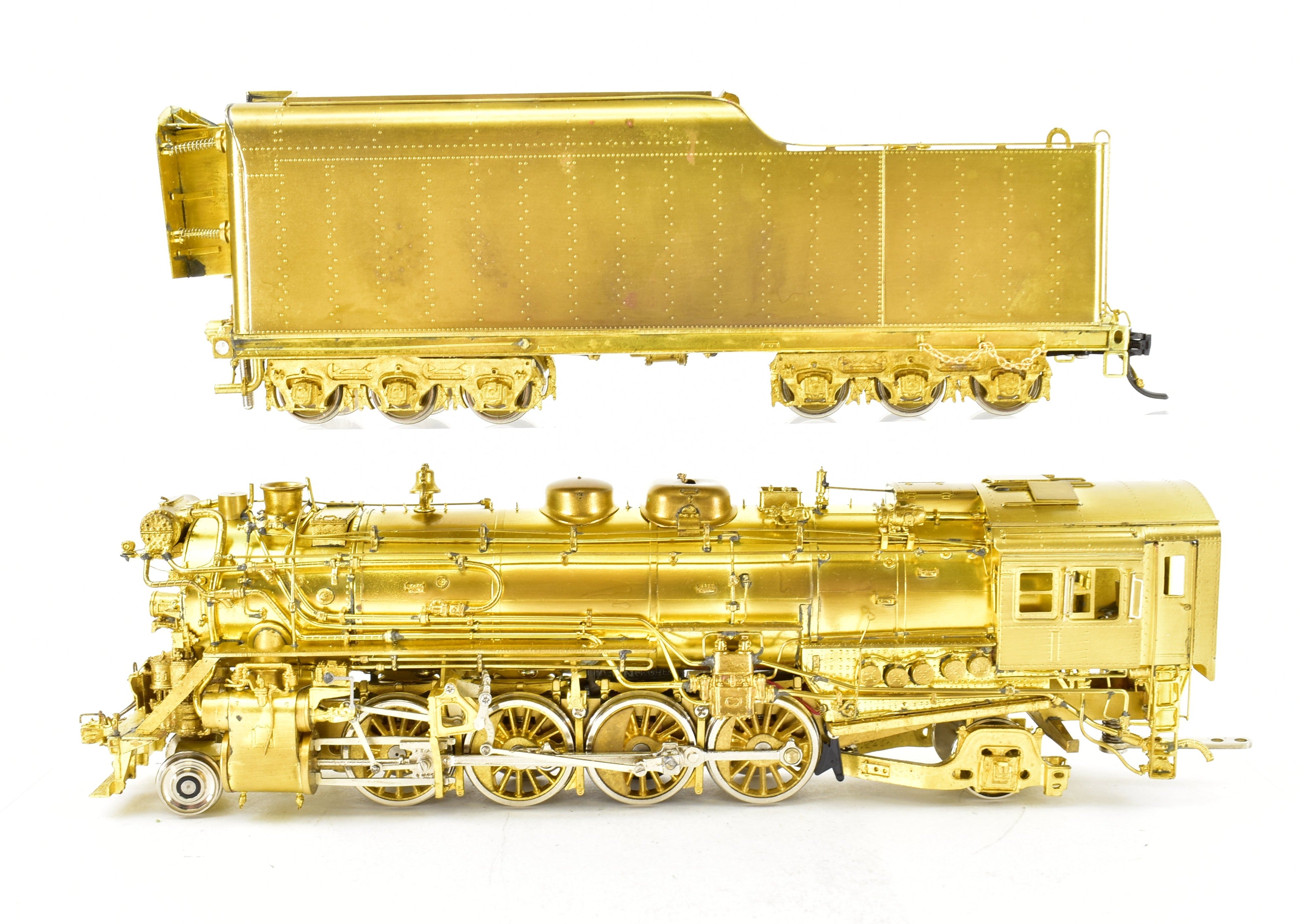 HO Scale Brass OMI Overland Models Pittsburg & Lake Erie H-10b 2-8-2 Locomotive