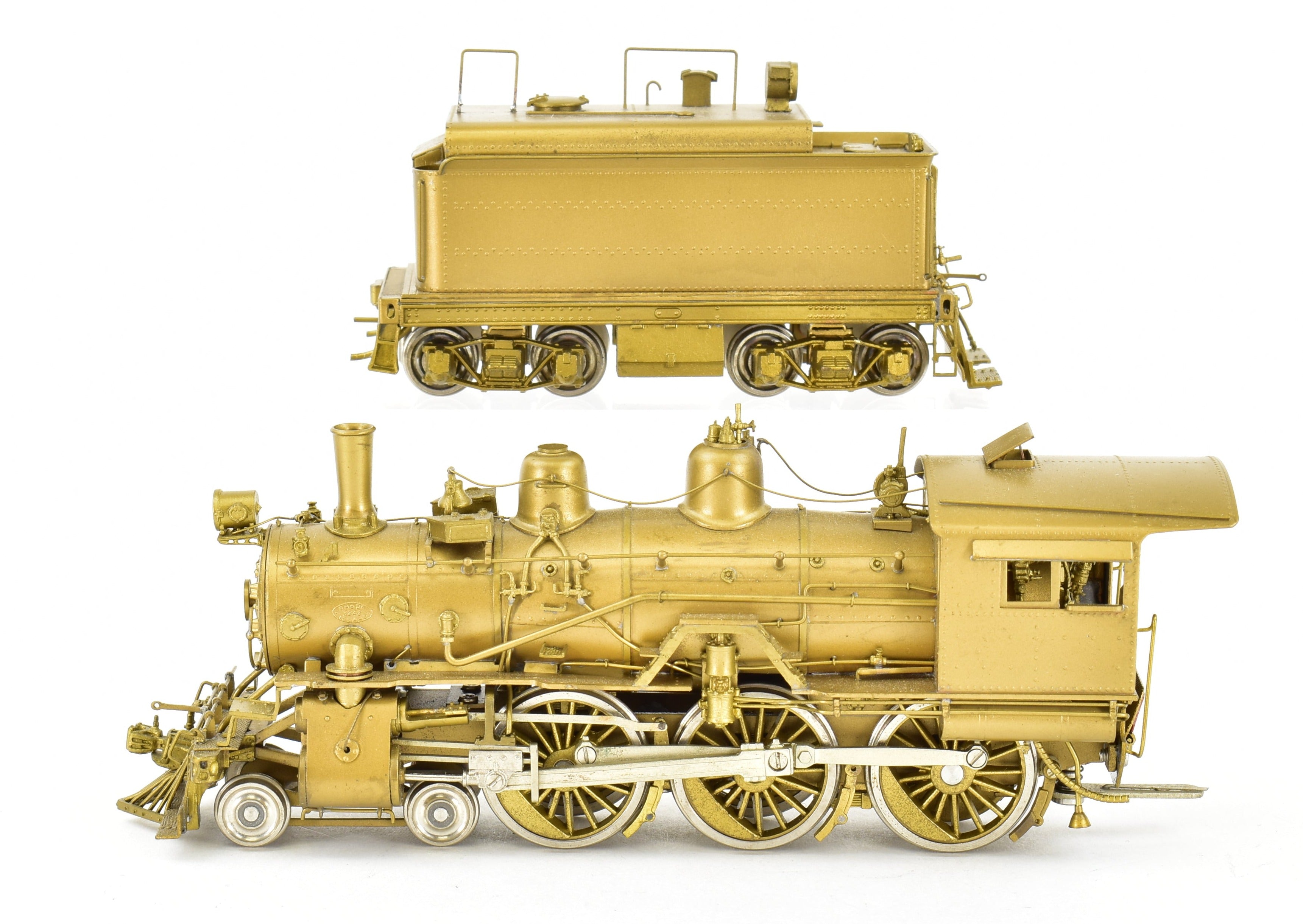 1985 HO Brass Hallmark Models ATSF Santa Fe #468 Class 4-6-0 Locomotive