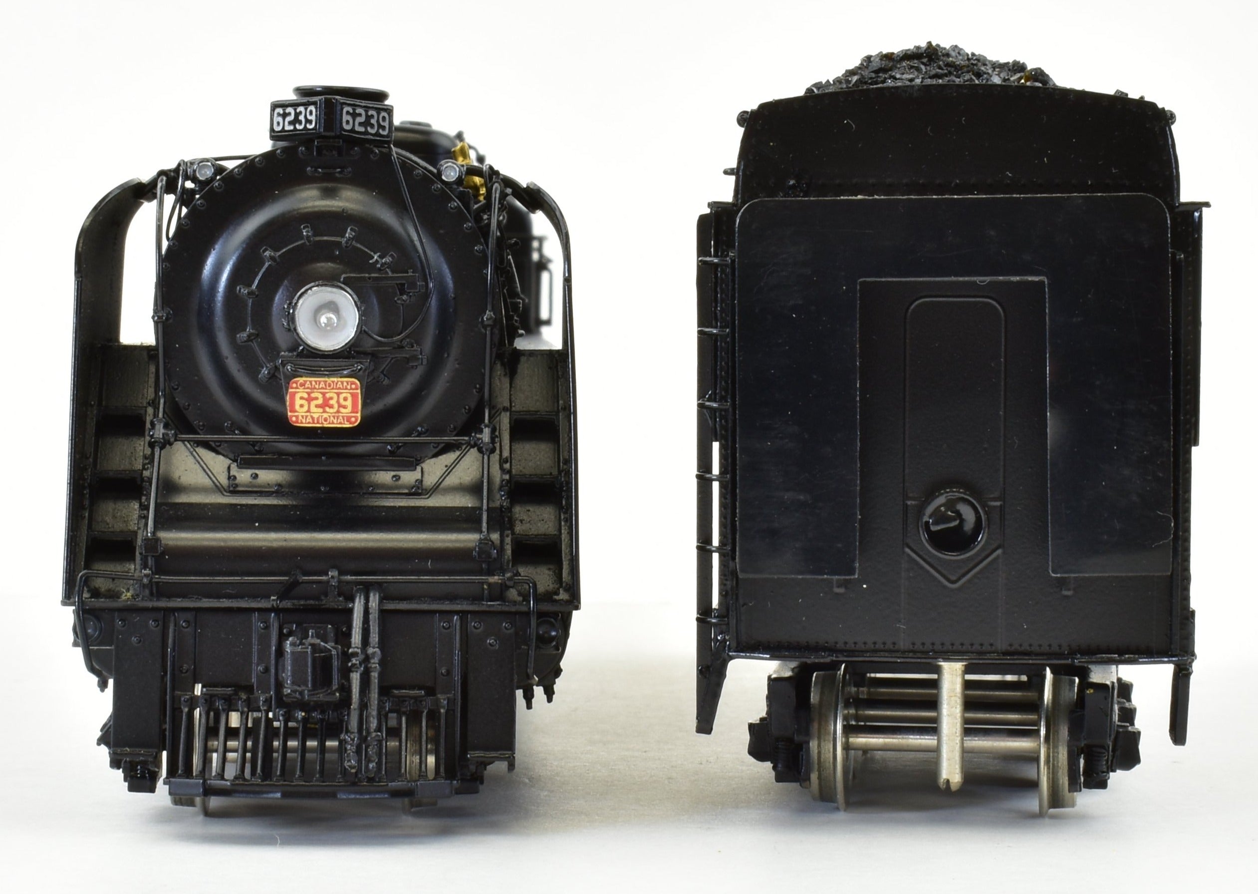 HO Scale Brass Model Train - Van Hobbies CNR (Canadian National Railway) 4-8-4 Class U-2-H Locomotive #6239 FP