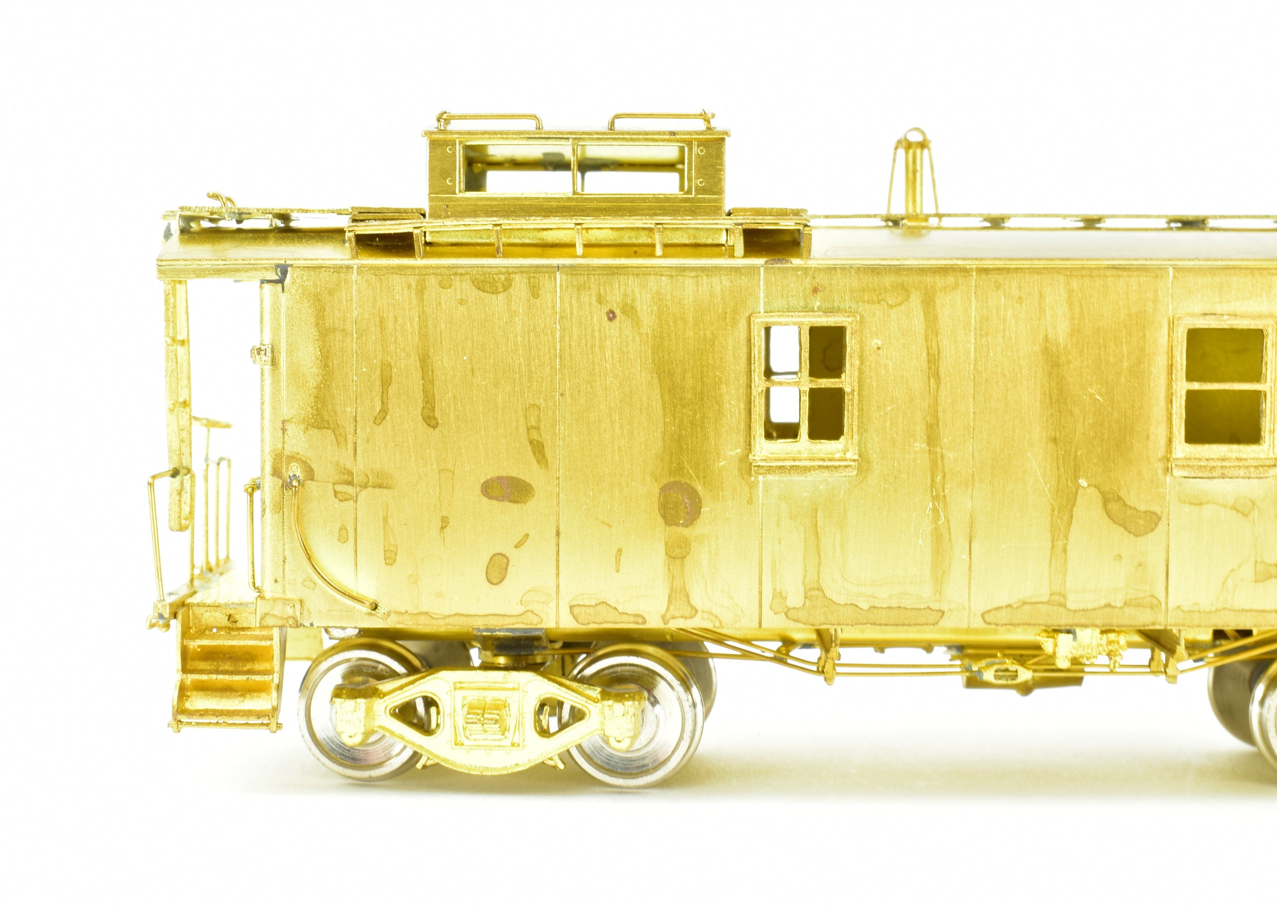 HO Brass OMI NYC - New York Central 1900 Wood Caboose, Like-New Model