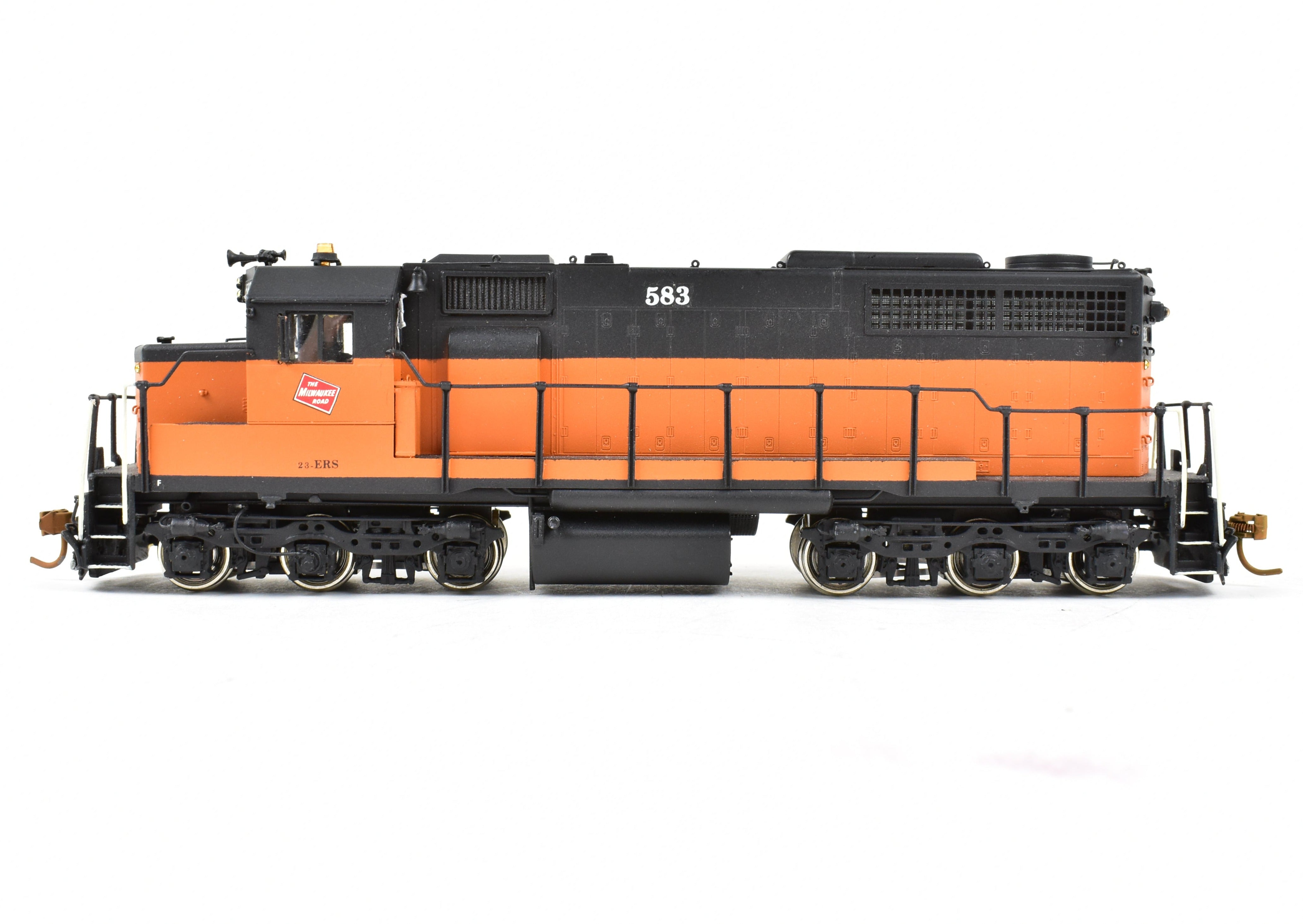 HO Scale Brass OMI MILW Milwaukee Road EMD SDL39 Custom Painted Locomotive #583