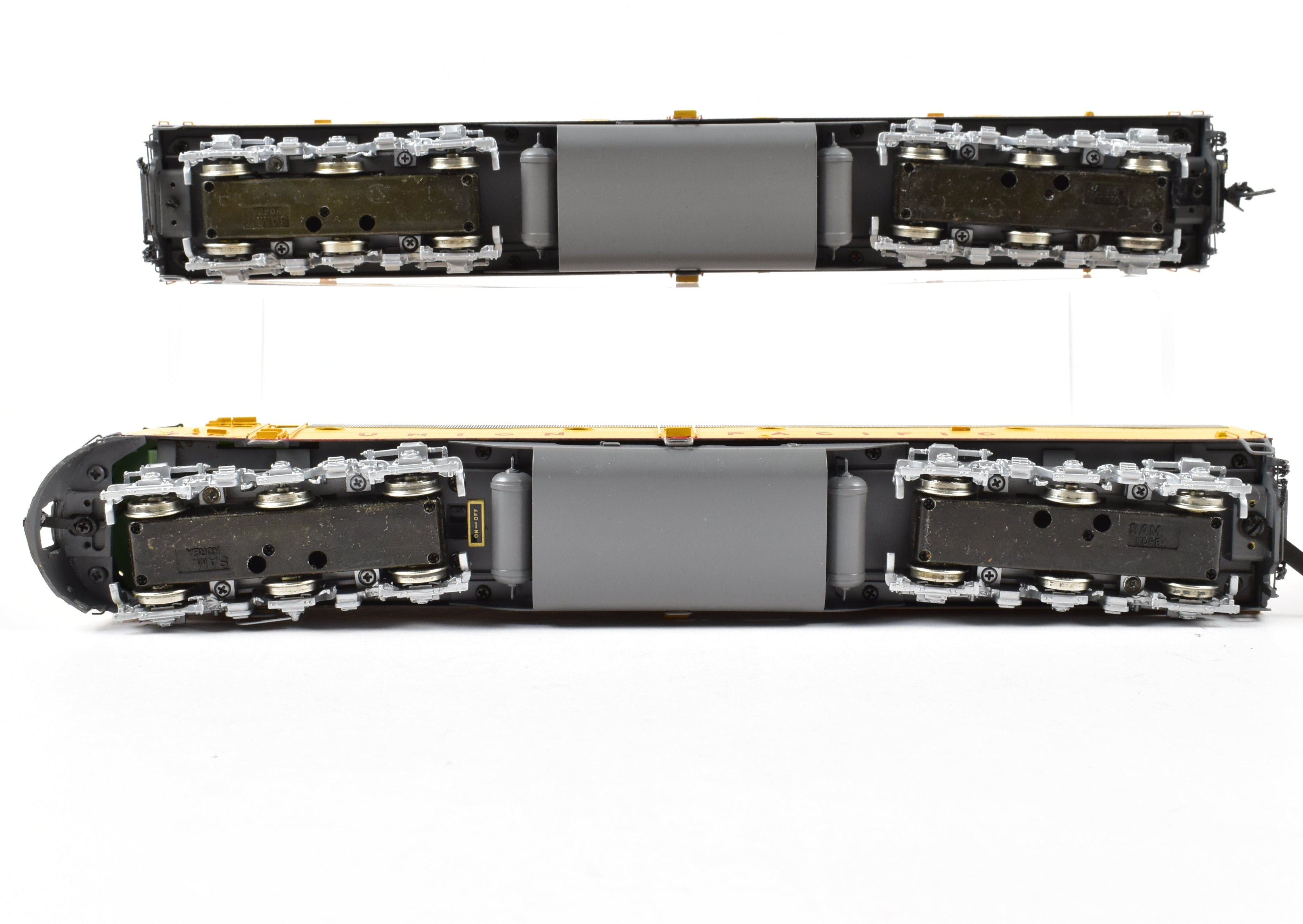 HO Scale Brass Union Pacific EMD E8 A/B Set Model Train - Challenger Imports Premium Collection