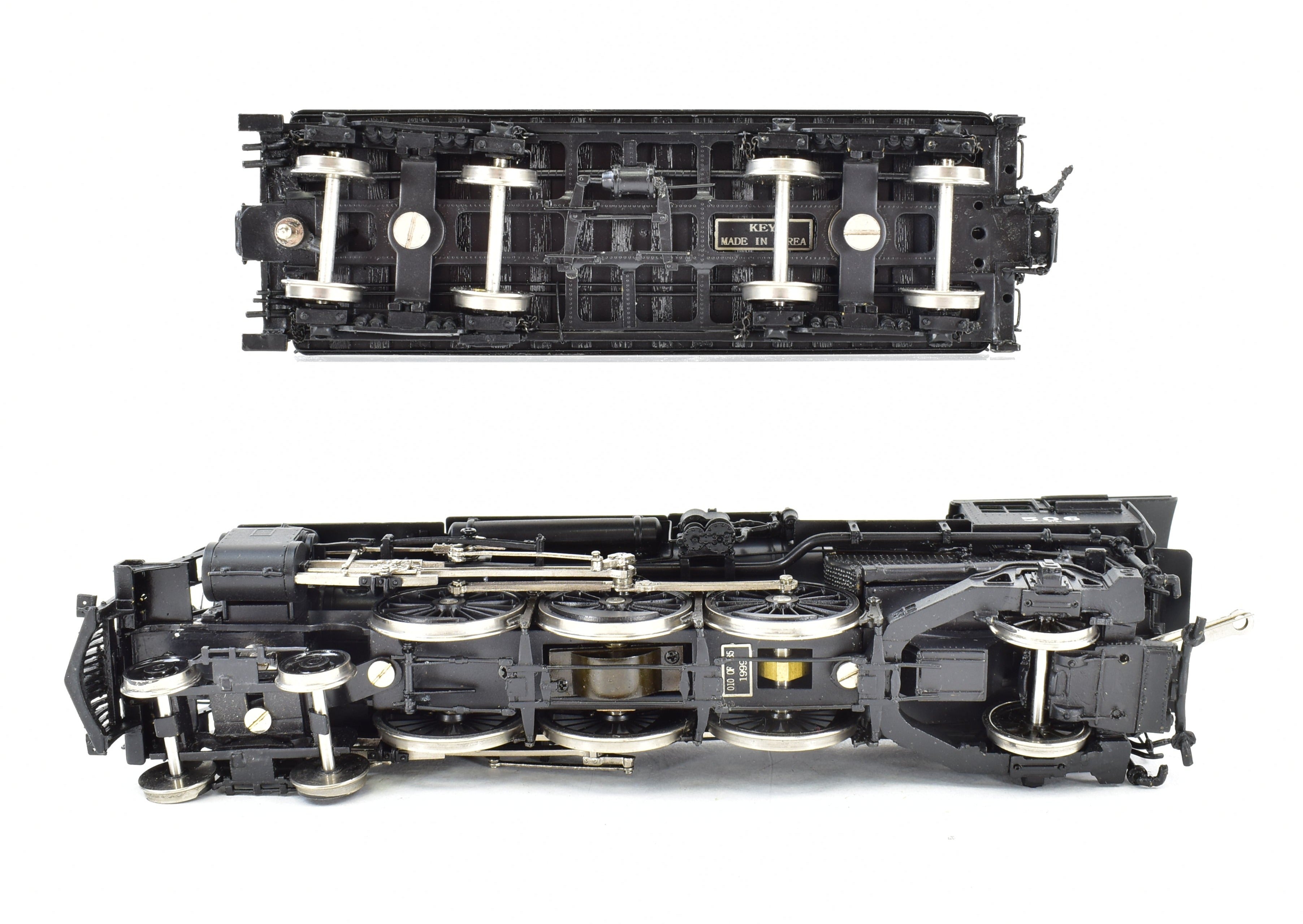 HO Scale Brass Key Imports B&A Boston & Albany K - 3n 4 - 6 - 2 Pacific #506 Factory Painted