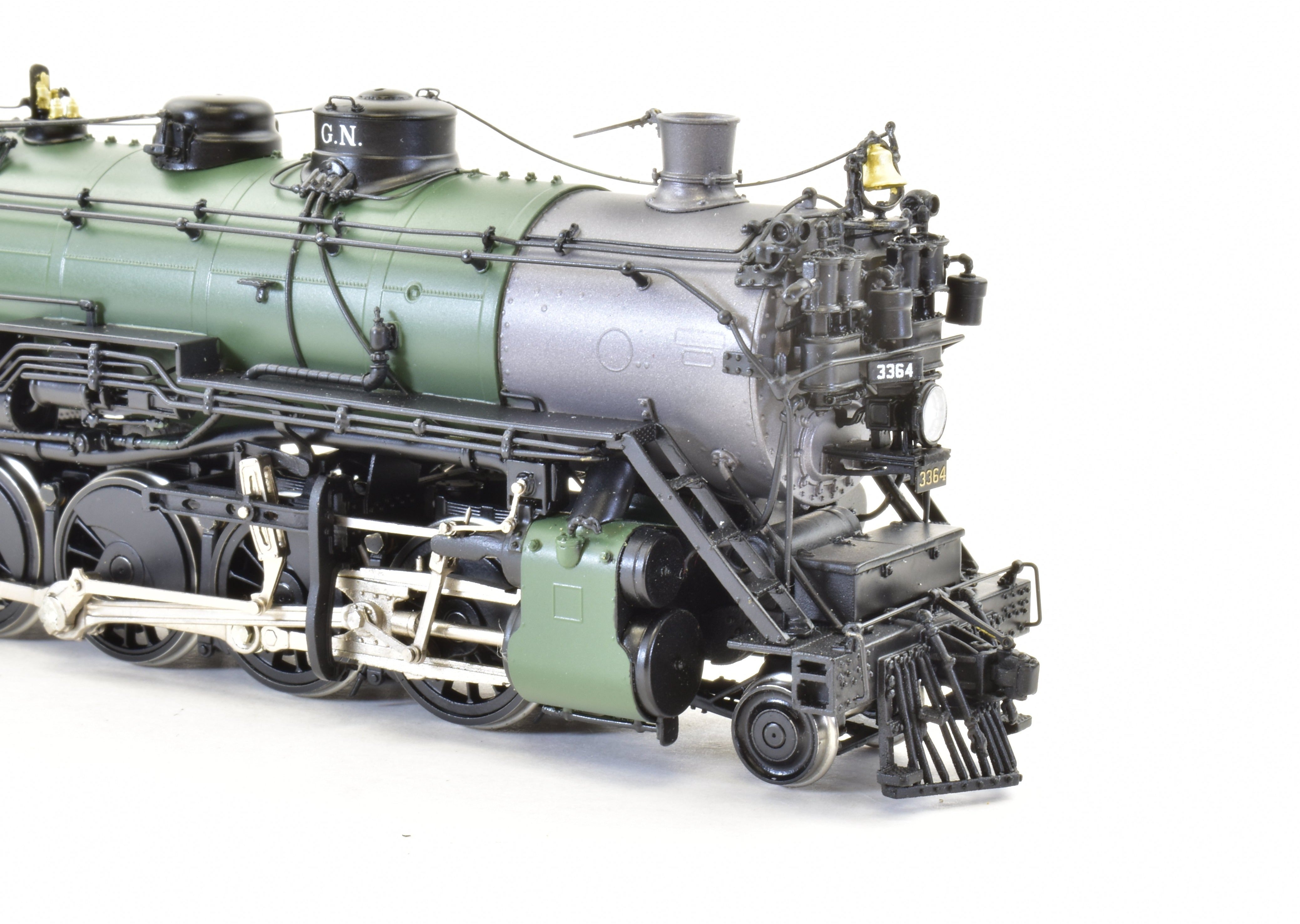 HO Scale Brass Model Train Engine - W&R Enterprises Great Northern O - 6 2 - 8 - 2 Version 2, FP #3364