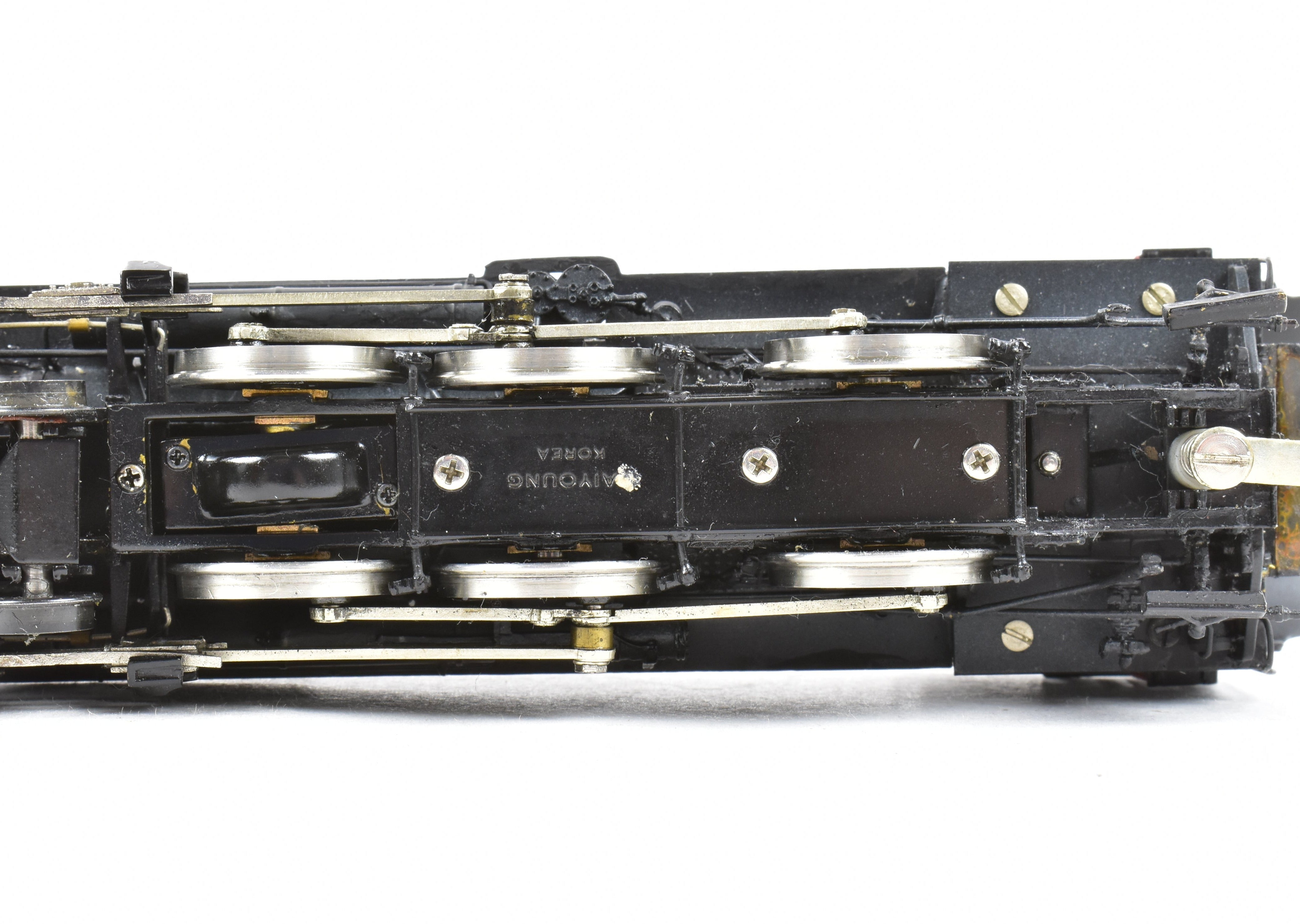 HO Scale Brass Model Train - Precision Scale Co. SP (Southern Pacific) Class T - 28 4 - 6 - 0 Factory Painted with Added DCC Functionality