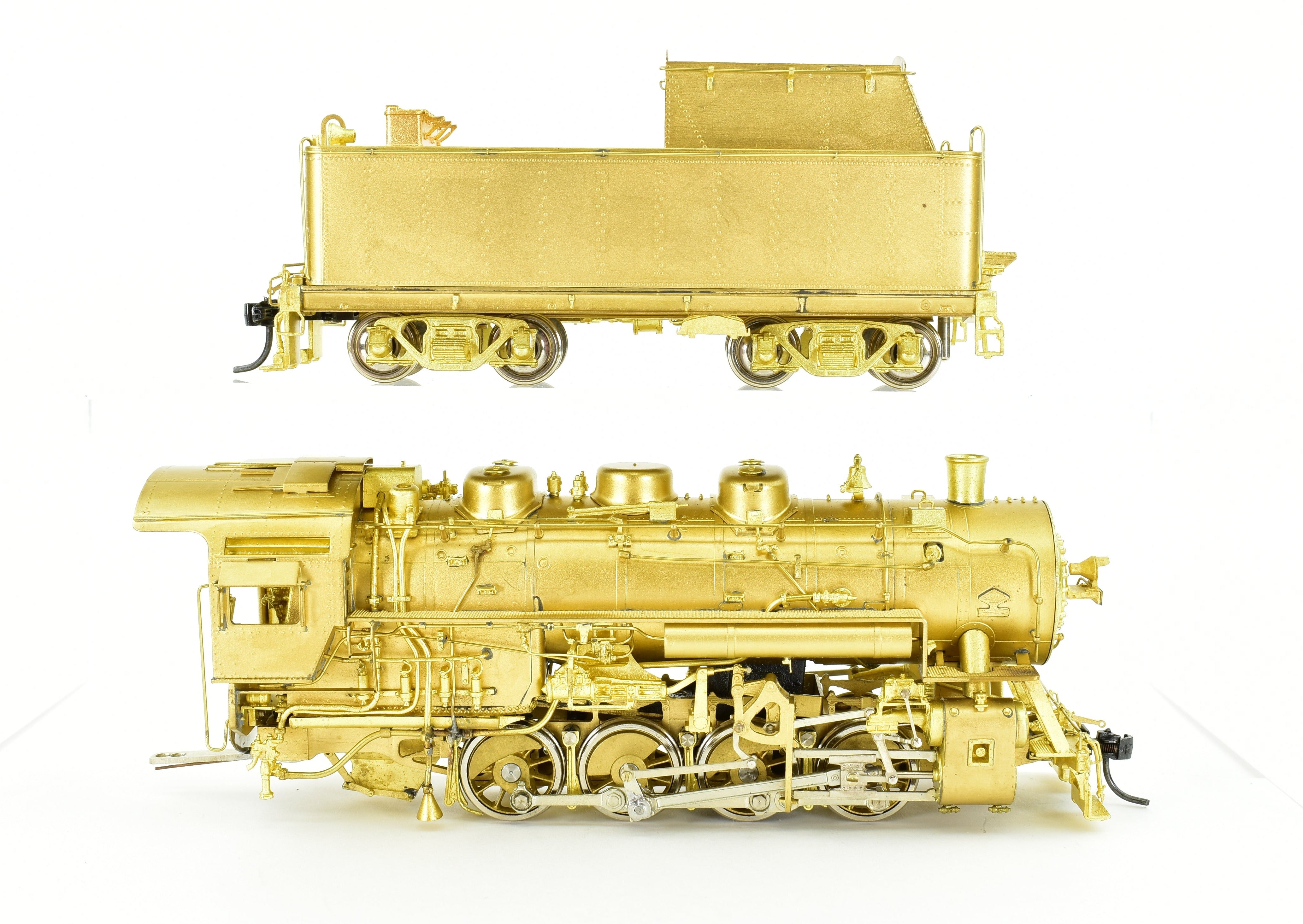 HO Scale Brass Steam Locomotive Model by W&R Enterprises - Chesapeake & Ohio (C&O) or Virginian (VGN) 0-8-0 Configuration