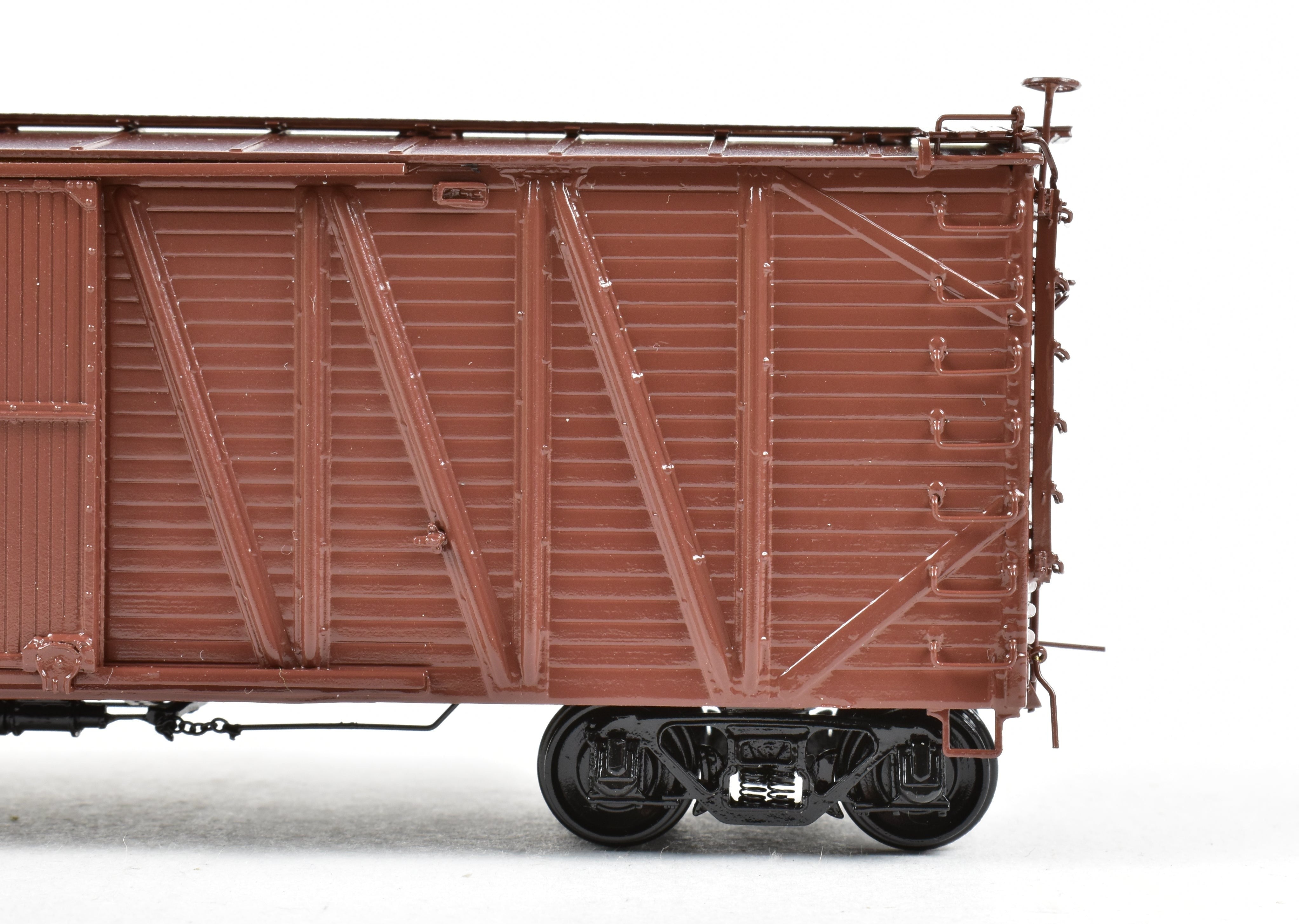 HO Scale Brass OMI - Overland Models, Inc. Various Roads USRA Single Sheath Painted Boxcar Model for Model Train Enthusiasts
