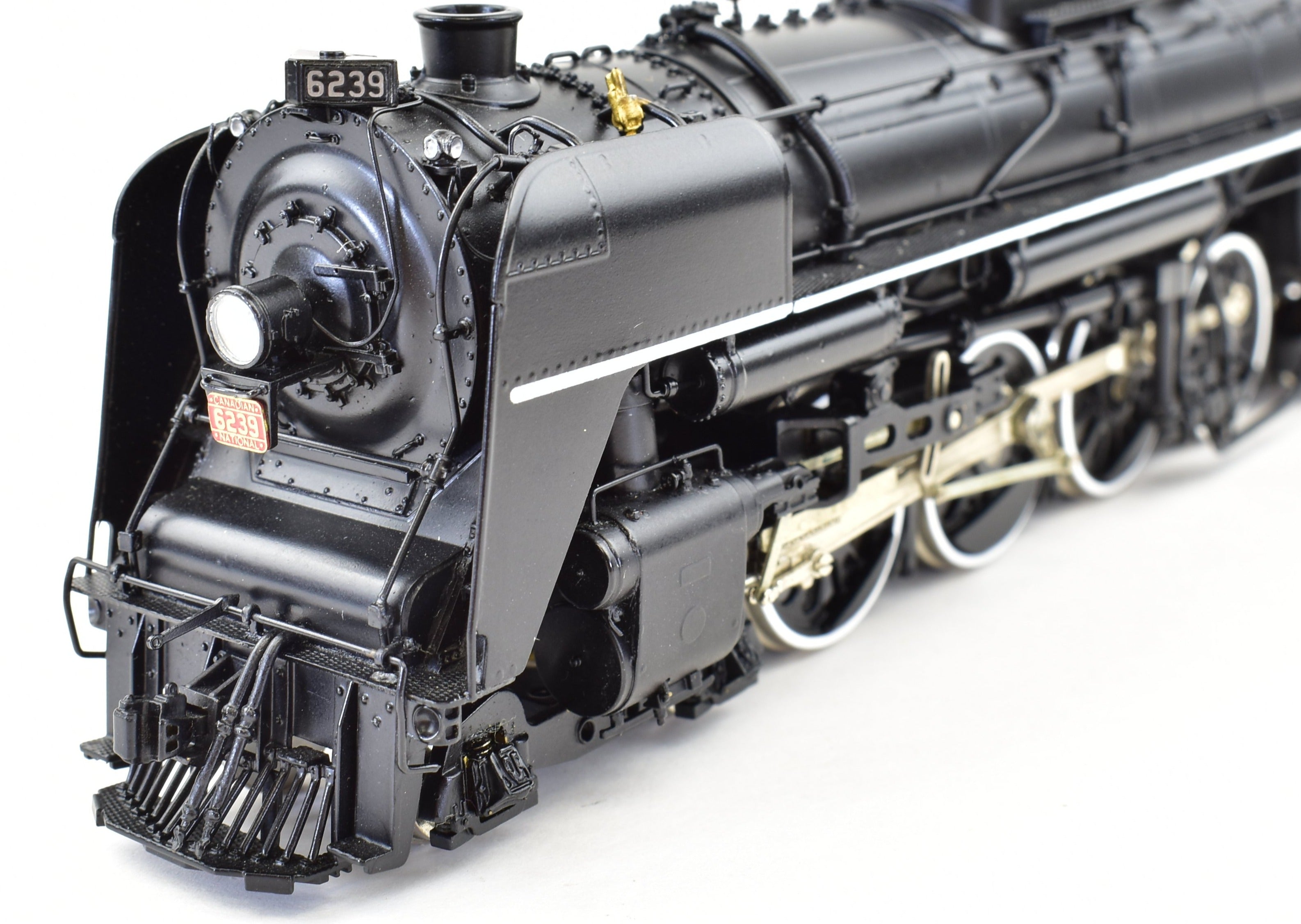 HO Scale Brass Model Train - Van Hobbies CNR (Canadian National Railway) 4-8-4 Class U-2-H Locomotive #6239 FP