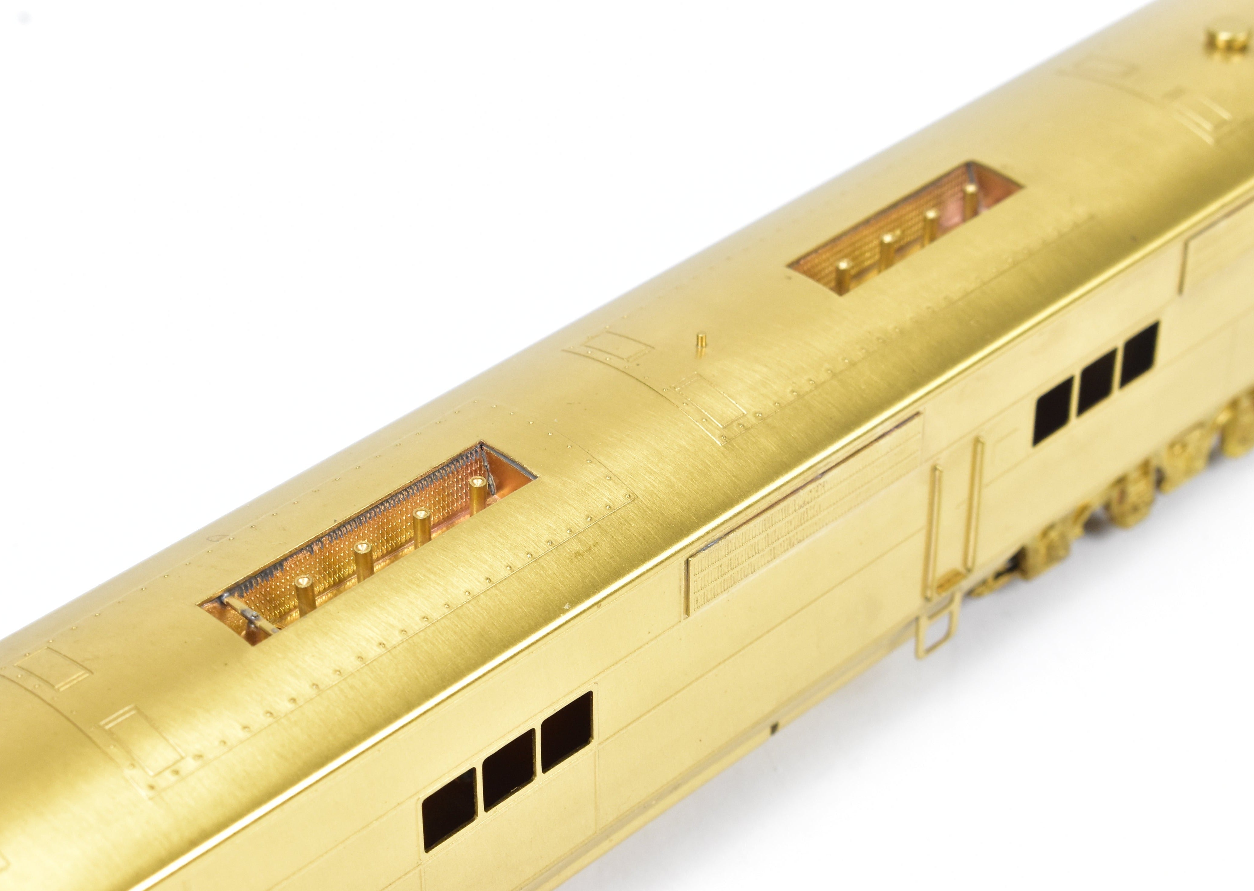 HO Scale Brass Hallmark Models Collection of Various Roads EMD E1 A/B Set with Powered A Unit and Unpowered B Unit