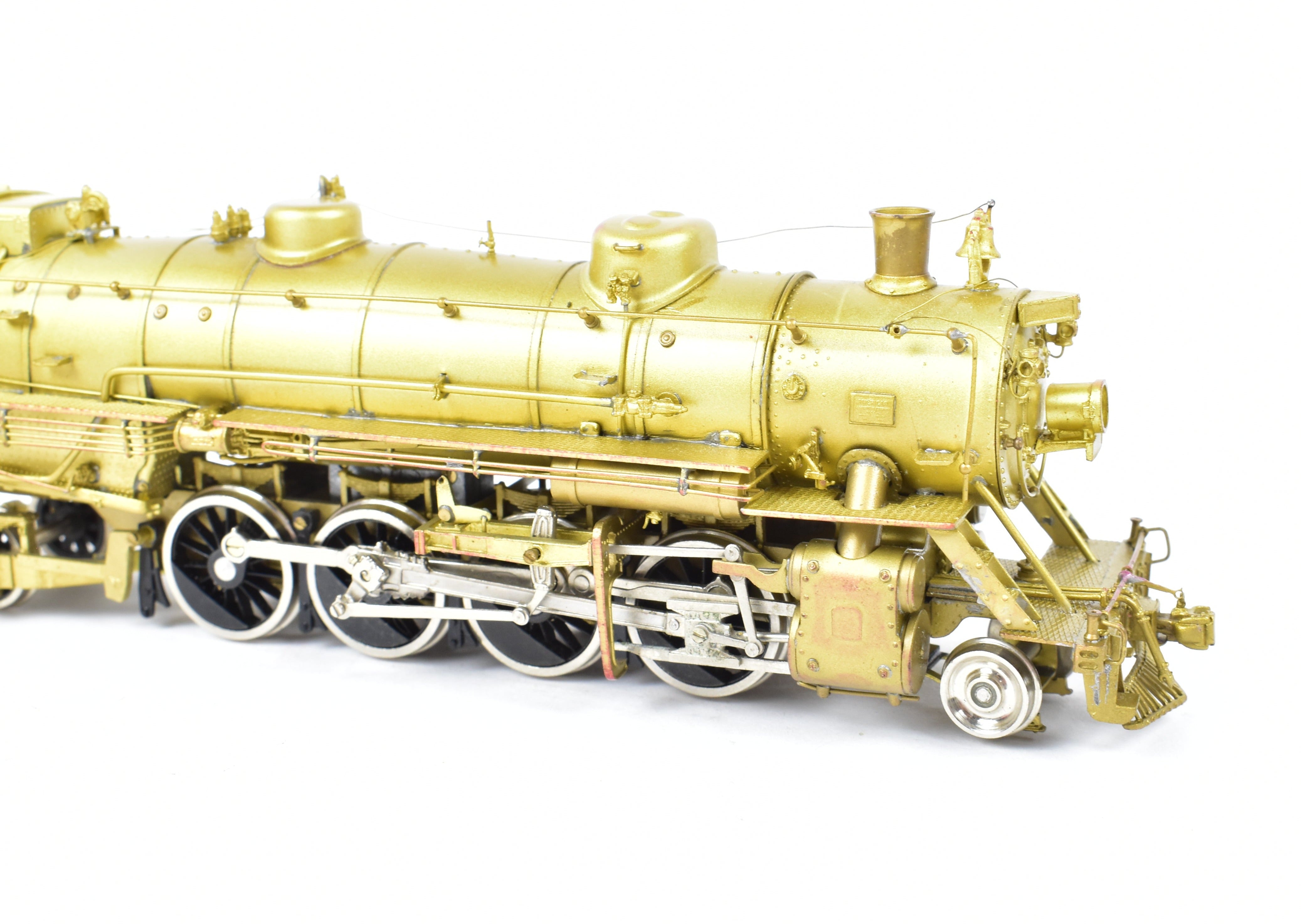 HO Scale Brass Model Train - Key Imports GTW Grand Trunk Western 3700 2-8-2 Mikado Engine