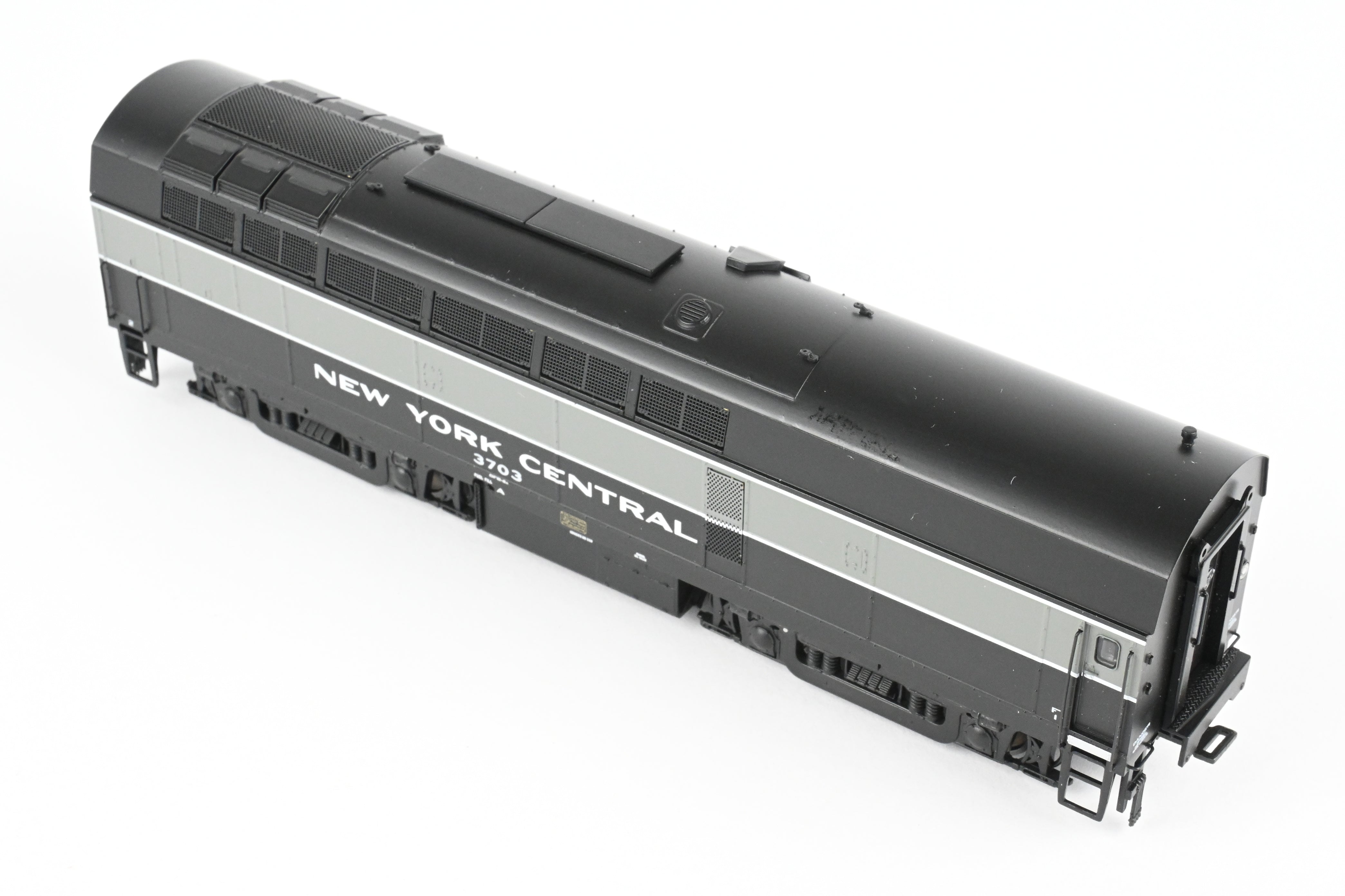 HO Scale Model Train - Broadway Limited Imports New York Central Baldwin RF - 16B Unit with Paragon 3 DCC and Sound, Factory - Painted Lighting Stripes, FP No. 3703