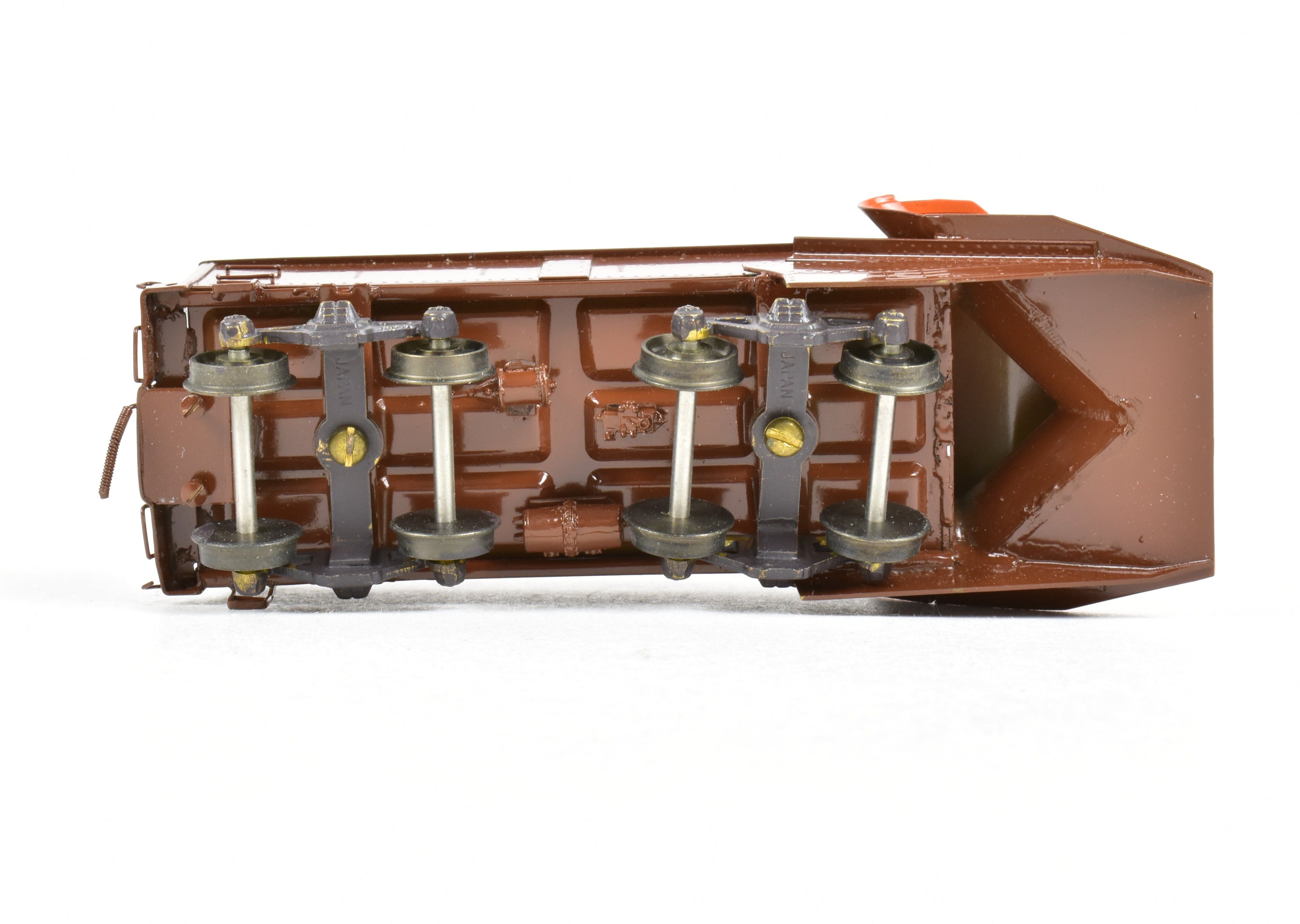 HO Scale Brass Hallmark Models Custom - Painted Missouri Pacific Snow Plow Model
