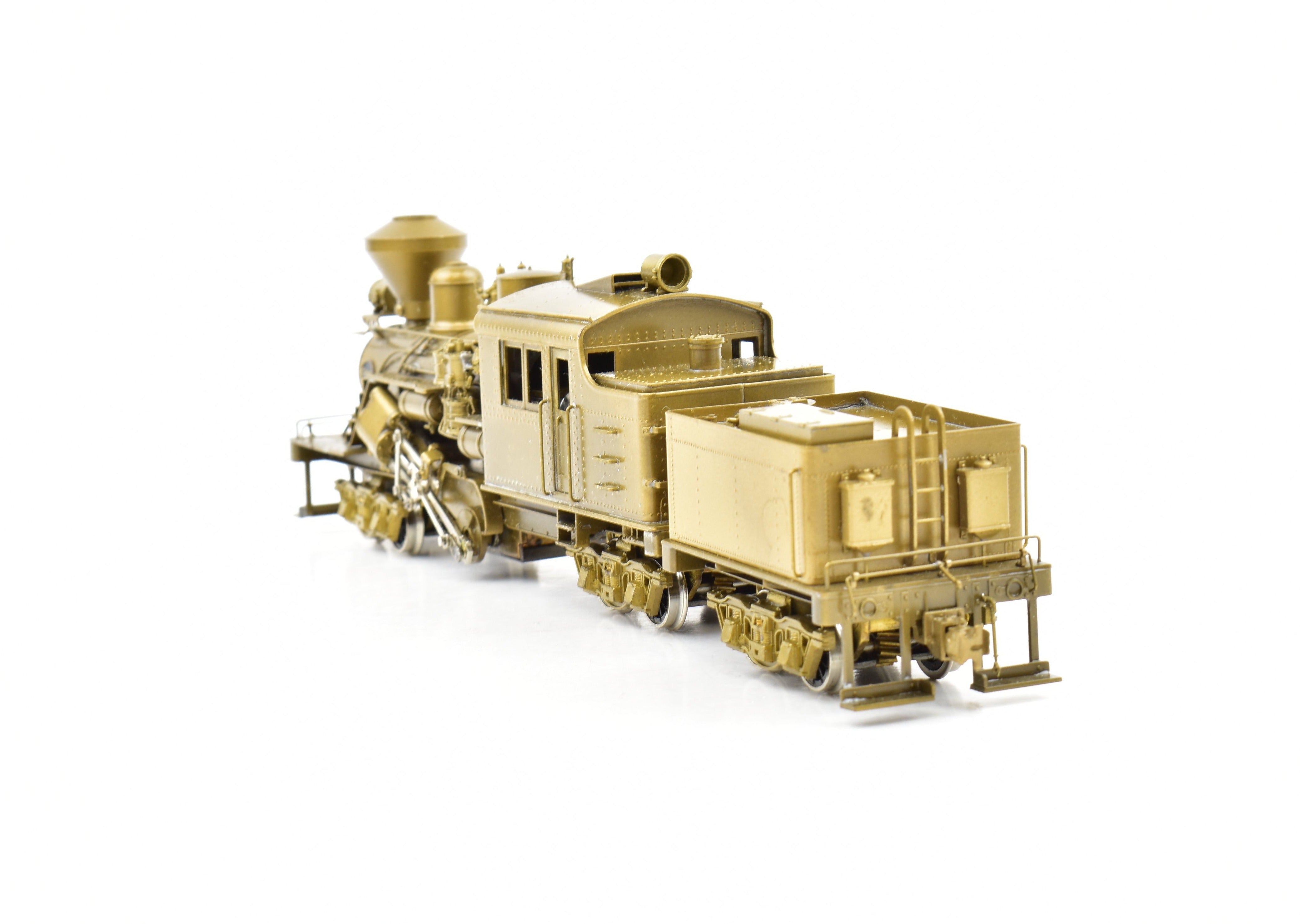1980 HO Brass PFM - United Hillcrest Lumber Co. 3-Truck Logging Climax Geared Locomotive