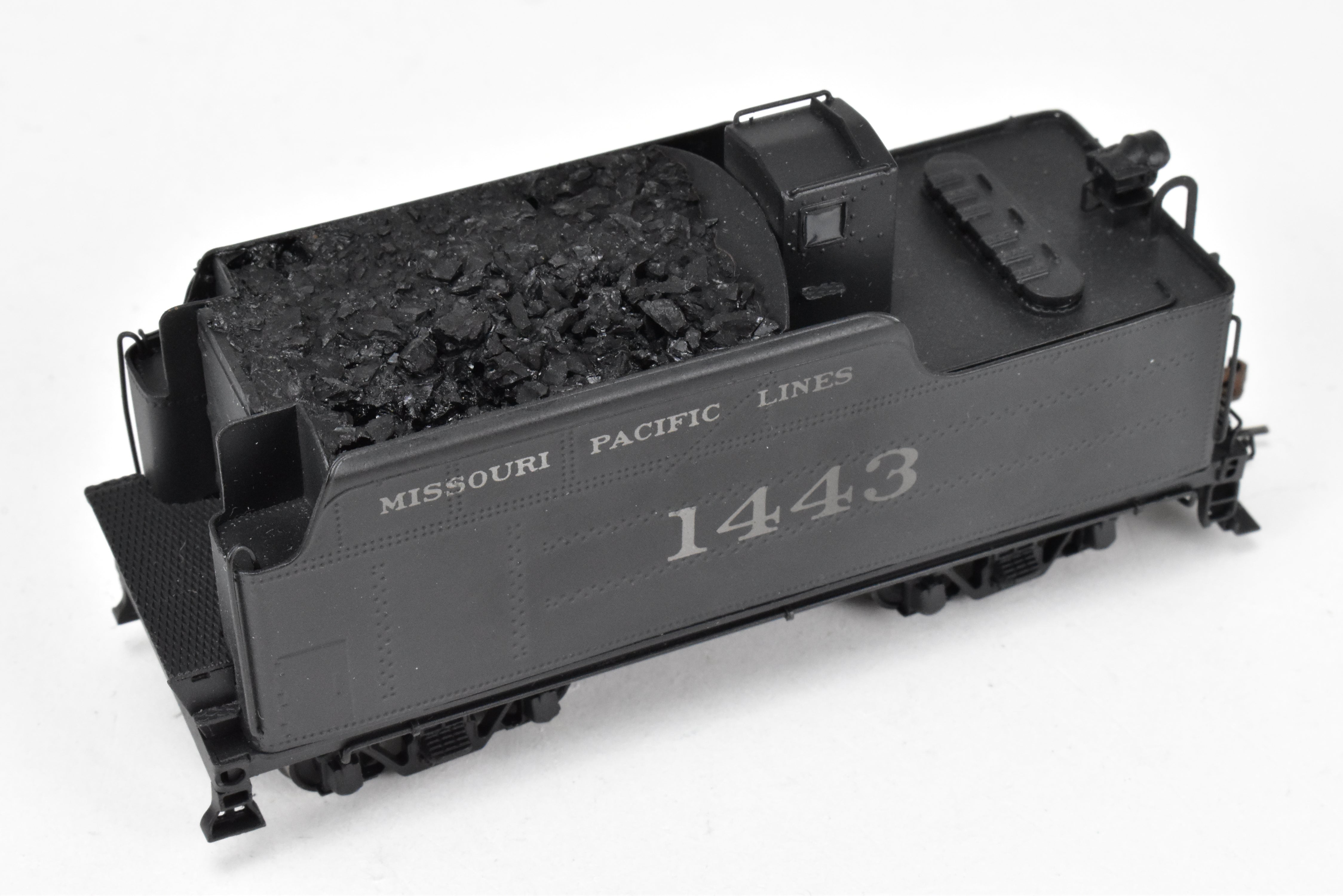 HO Brass Hallmark Models Missouri Pacific 1400 Series 2-8-2 Mikado #1443 with Light Weathering