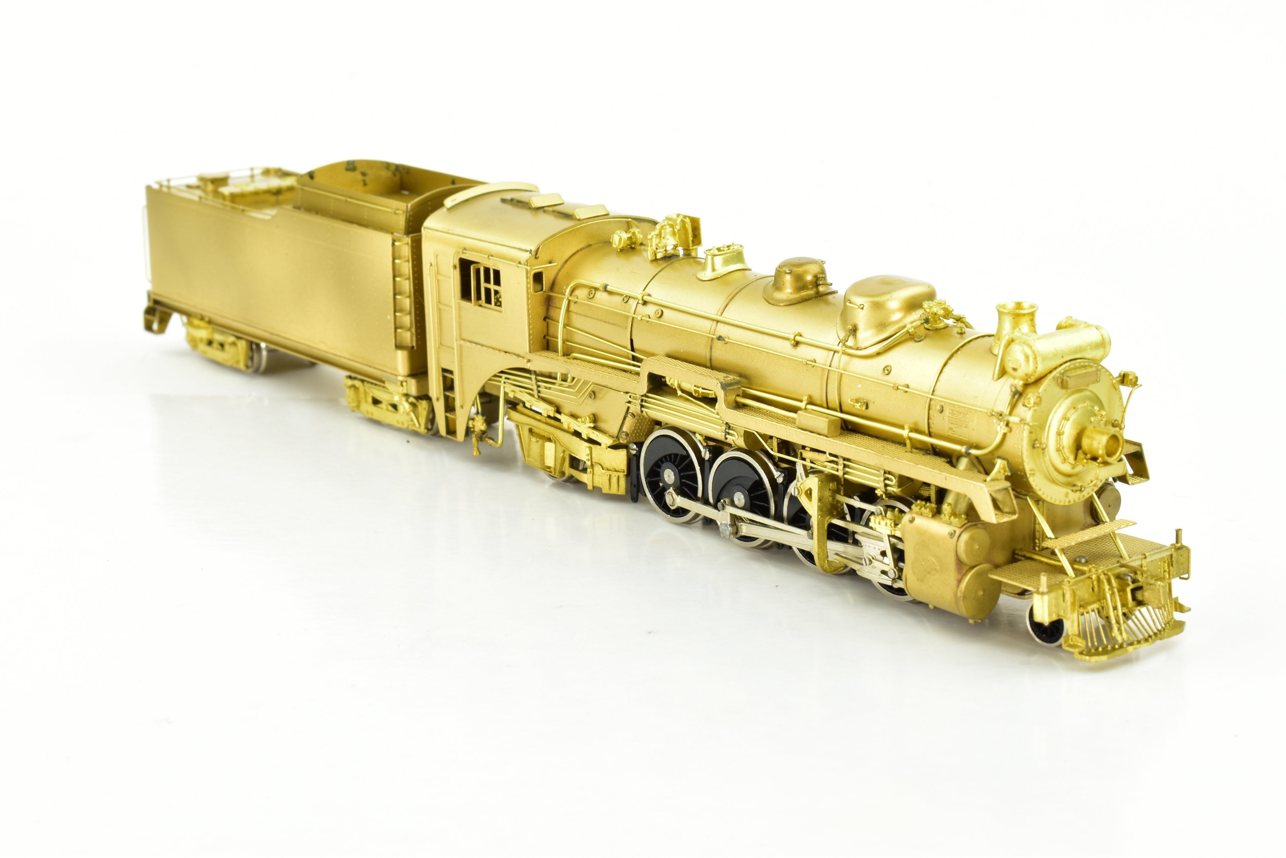 HO Scale Brass PFM - Van Hobbies CPR Model Train - Canadian Pacific Railway 2-8-2 P2 Mikado Steam Locomotive from 1981 Production Run