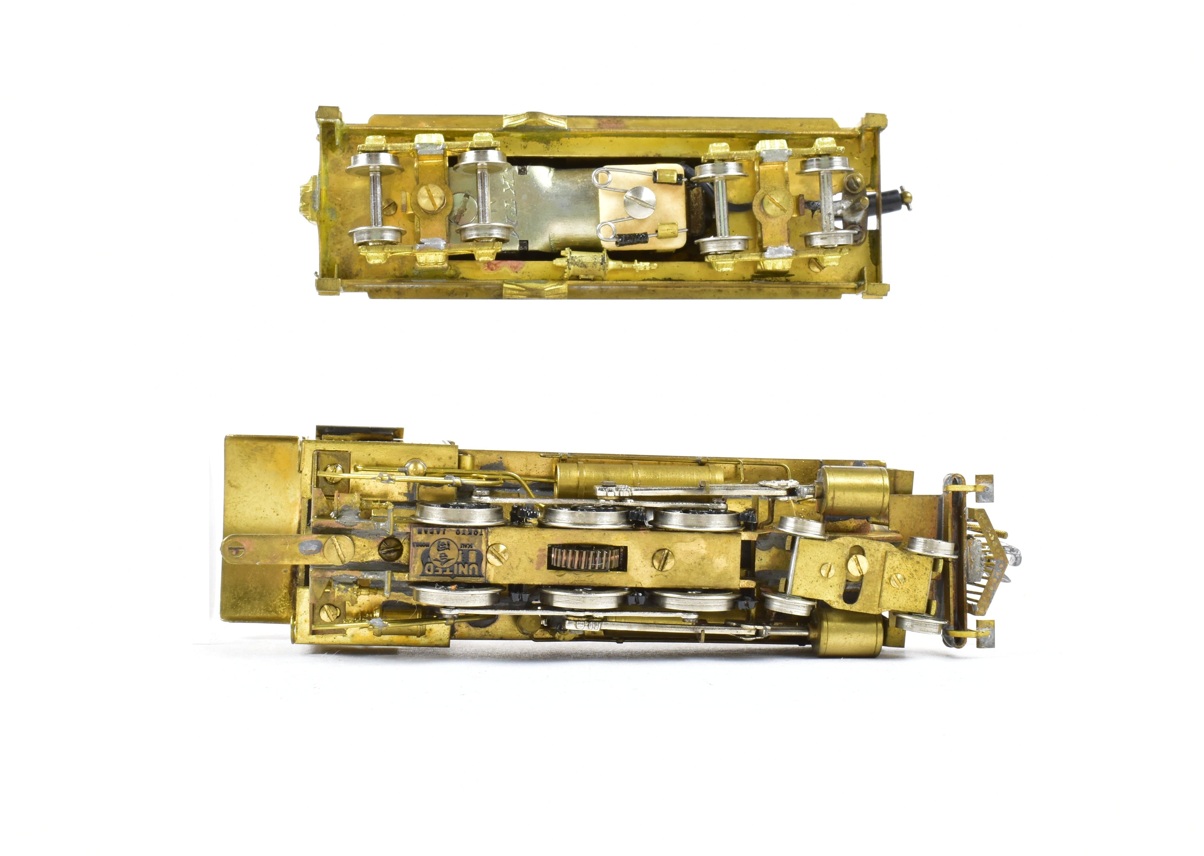 HOn3 Scale Brass Pacific Fast Mail (PFM) - United Southern Pacific No. 9 4-6-0 Tender Drive Model Train