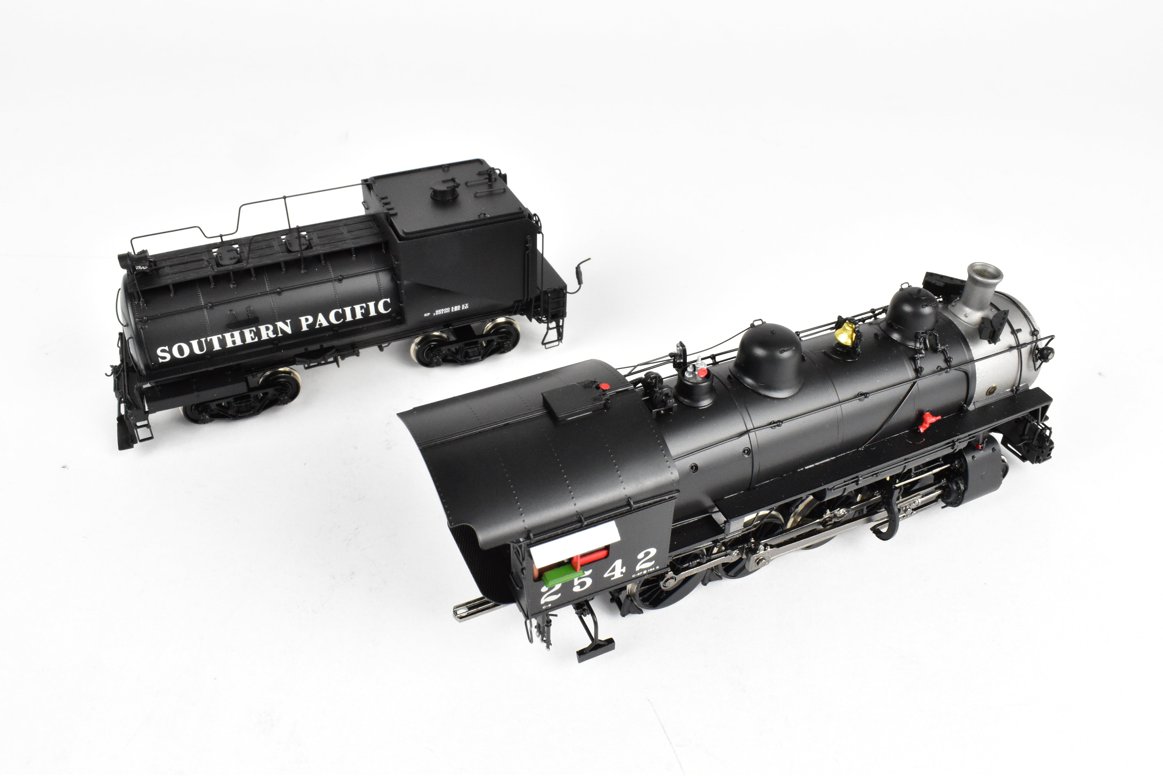 High - Quality HO Scale Brass Steam Locomotive - Challenger Imports SP Southern Pacific Class C - 9 2 - 8 - 0 Front Pilot Engine #2542