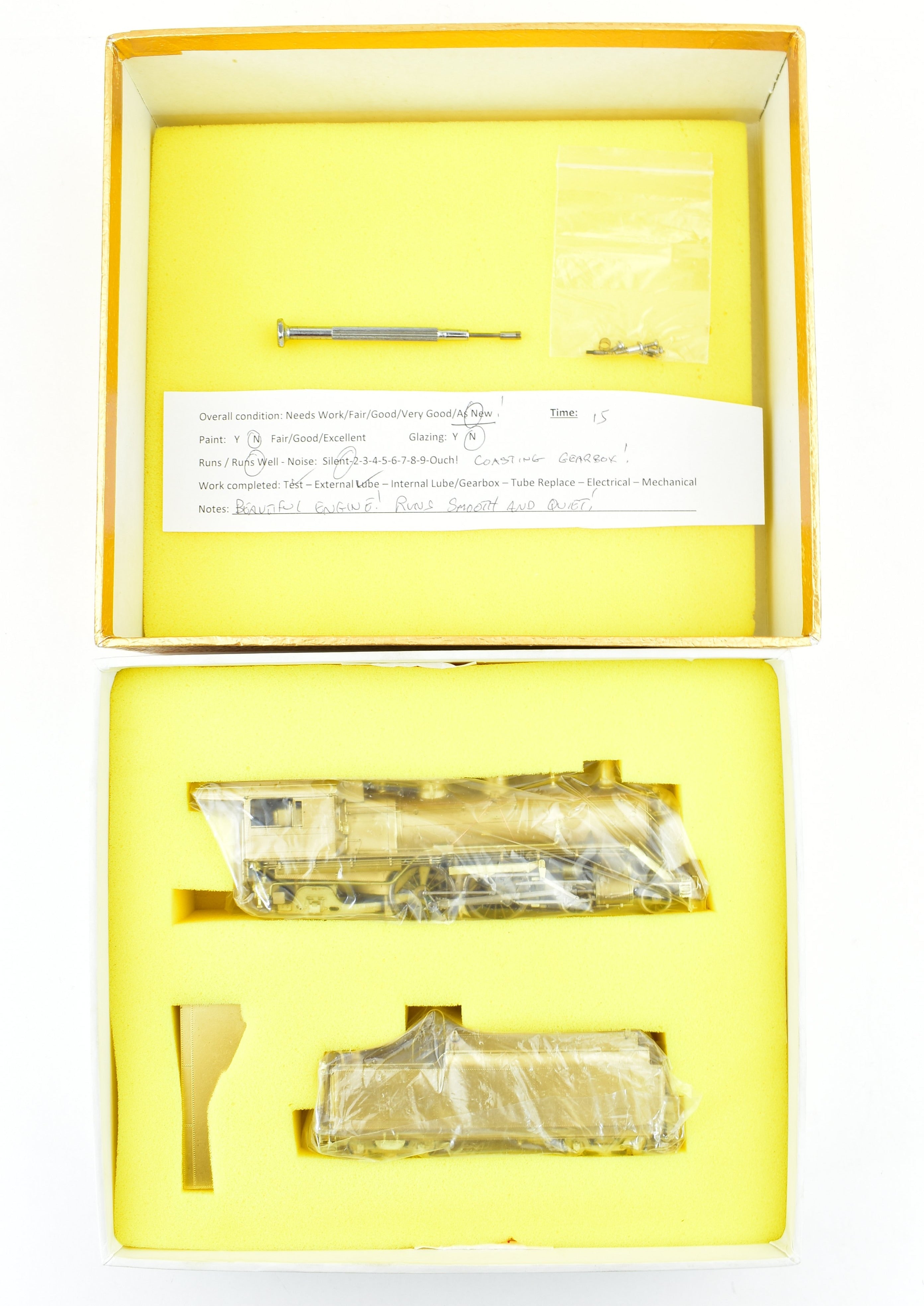 HO Scale Brass Oriental Limited Great Northern 4-4-2 Class K-1 Coasting Drive Model Train