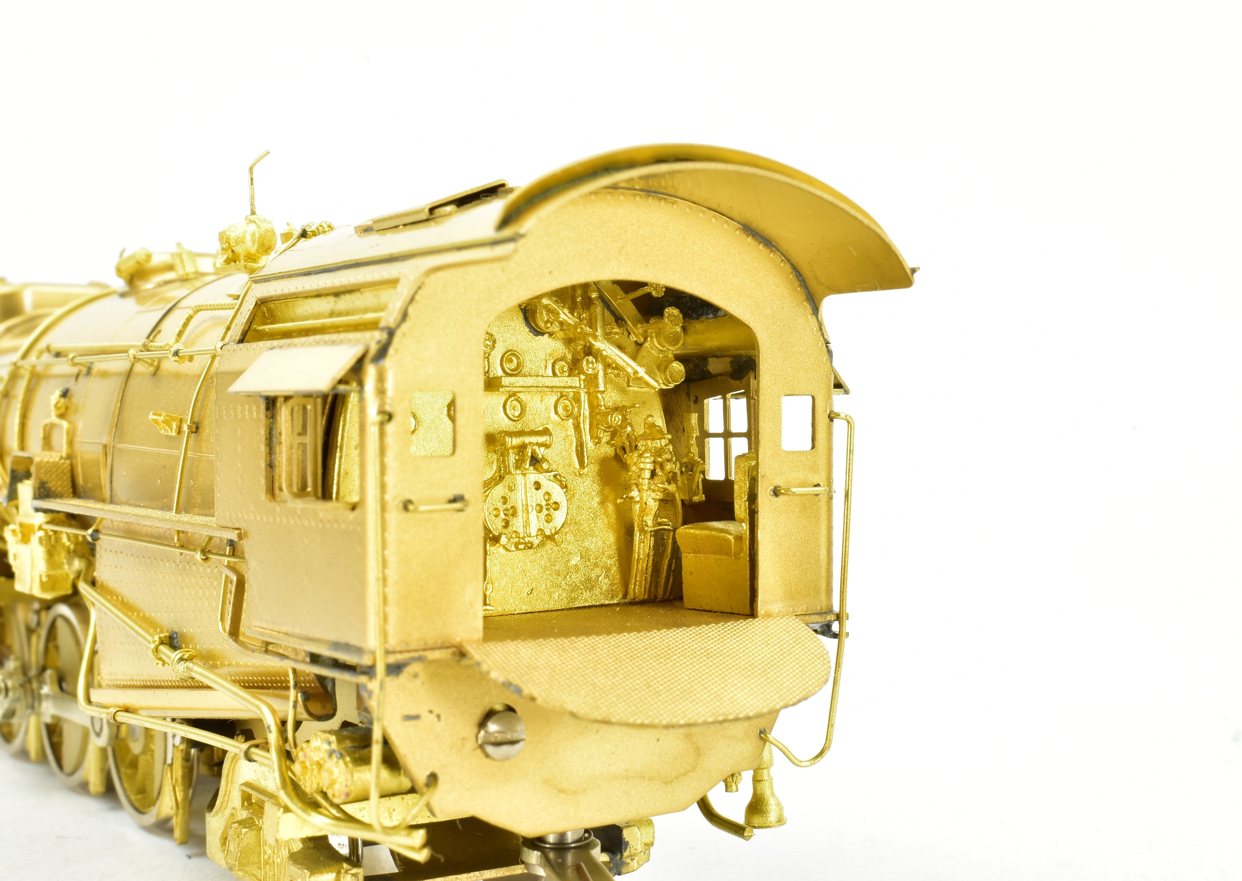 HO Scale Brass Model Train - Key Imports C&O Chesapeake & Ohio K3a Class 2-8-2 Mikado Locomotive with Elesco Feed Water Heater and 21RA Tender