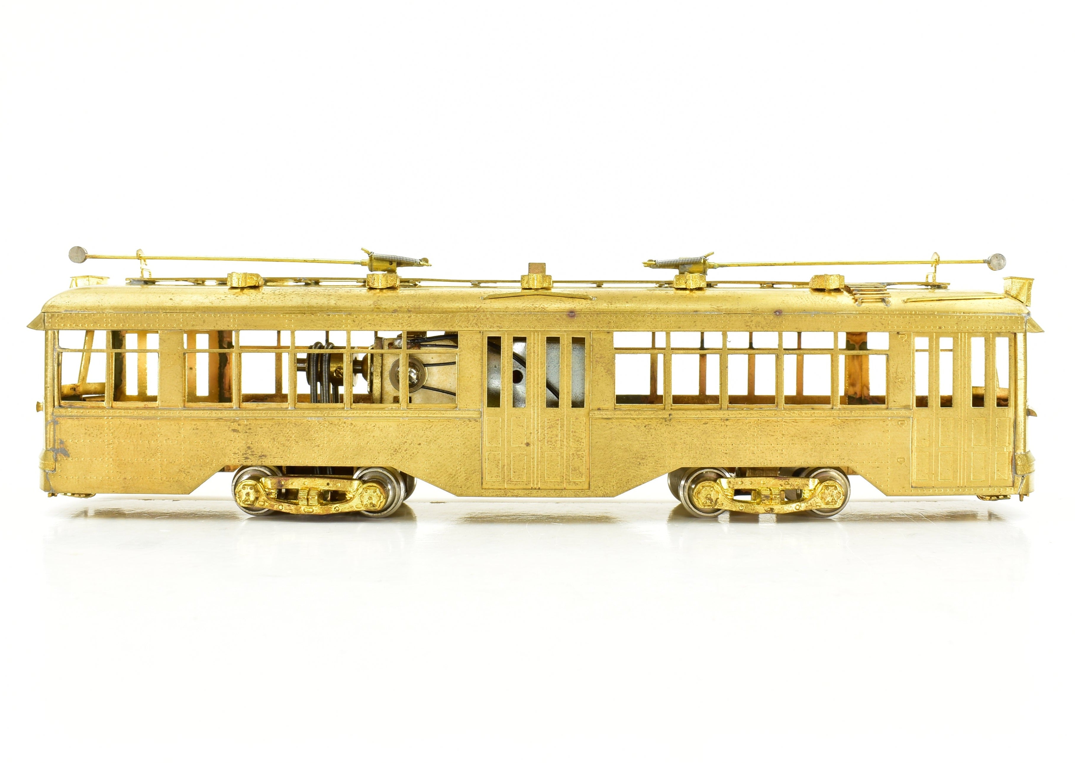 High - Quality HO Scale Brass Los Angeles Railway Type M - 1 Streetcar by S. Soho & Co. LARY