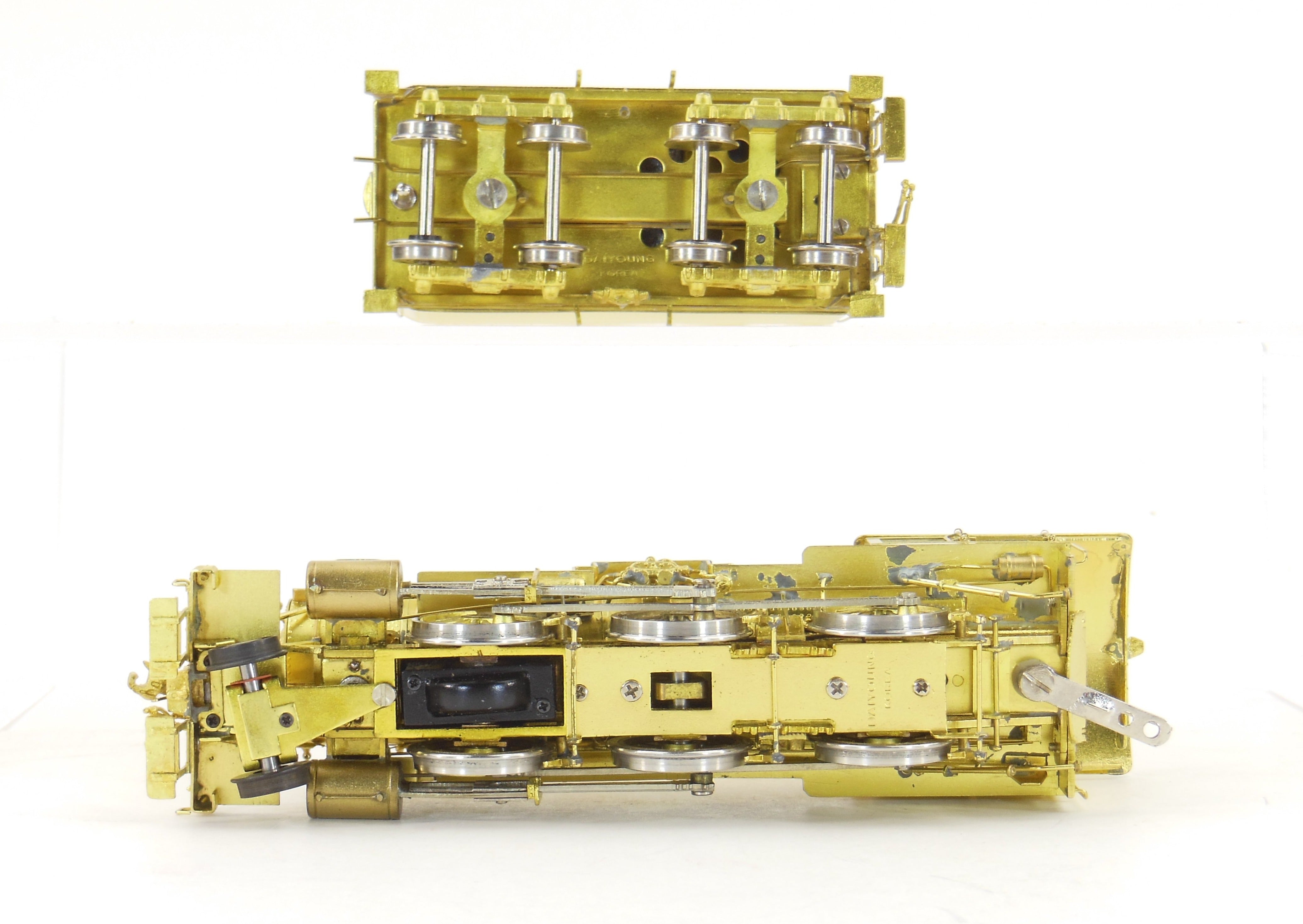 HO Scale Brass Model Train Key Imports from NYC - New York Central E - 1D 2 - 6 - 0 Mogul Locomotive