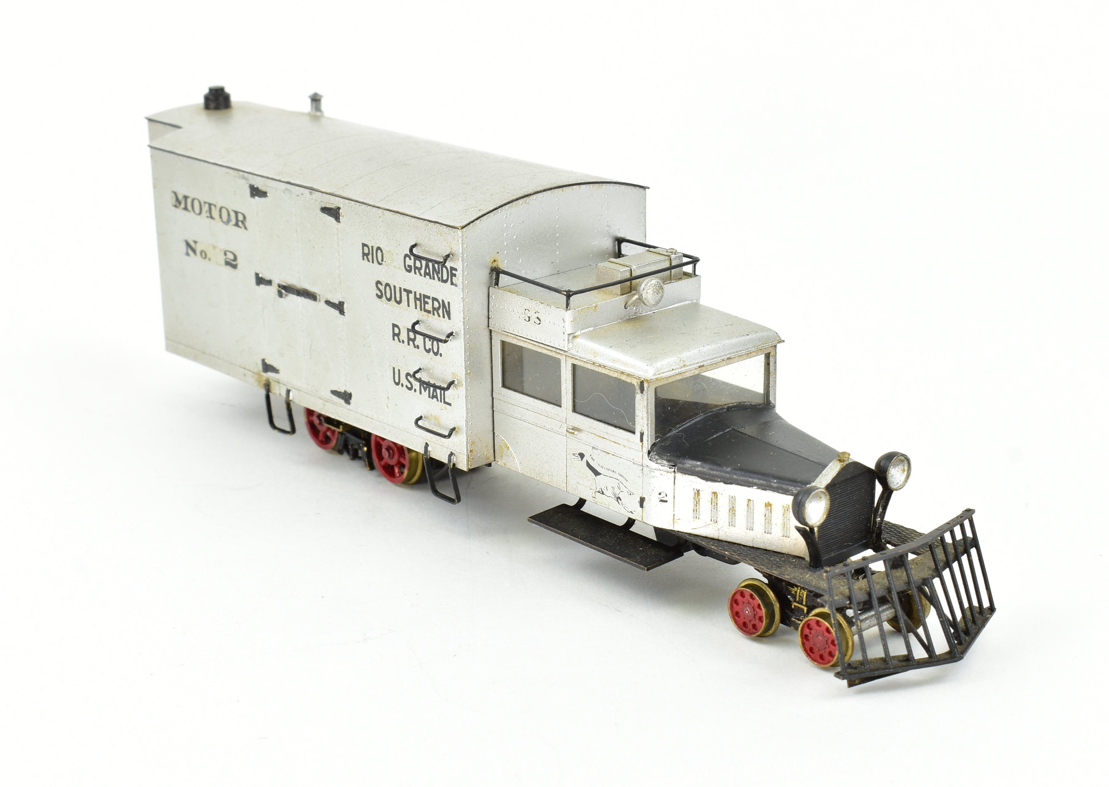 Custom Painted Rio Grande Southern Galloping Goose #2 - On3 Brass LMB Models RGS