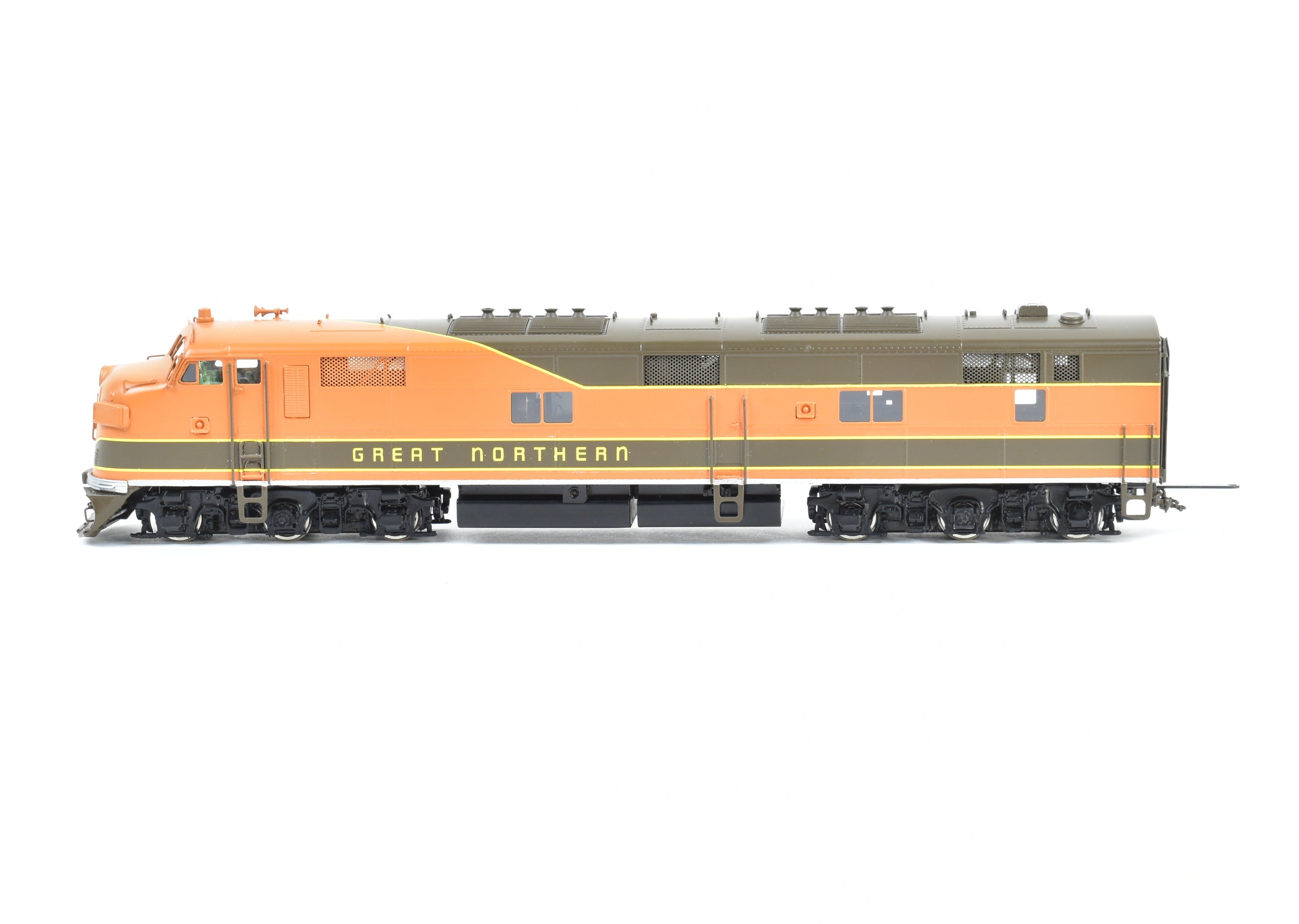 HO Scale Brass Model Train - Oriental Limited GN - Great Northern EMD E7A 2000 HP FP Empire Builder Replica