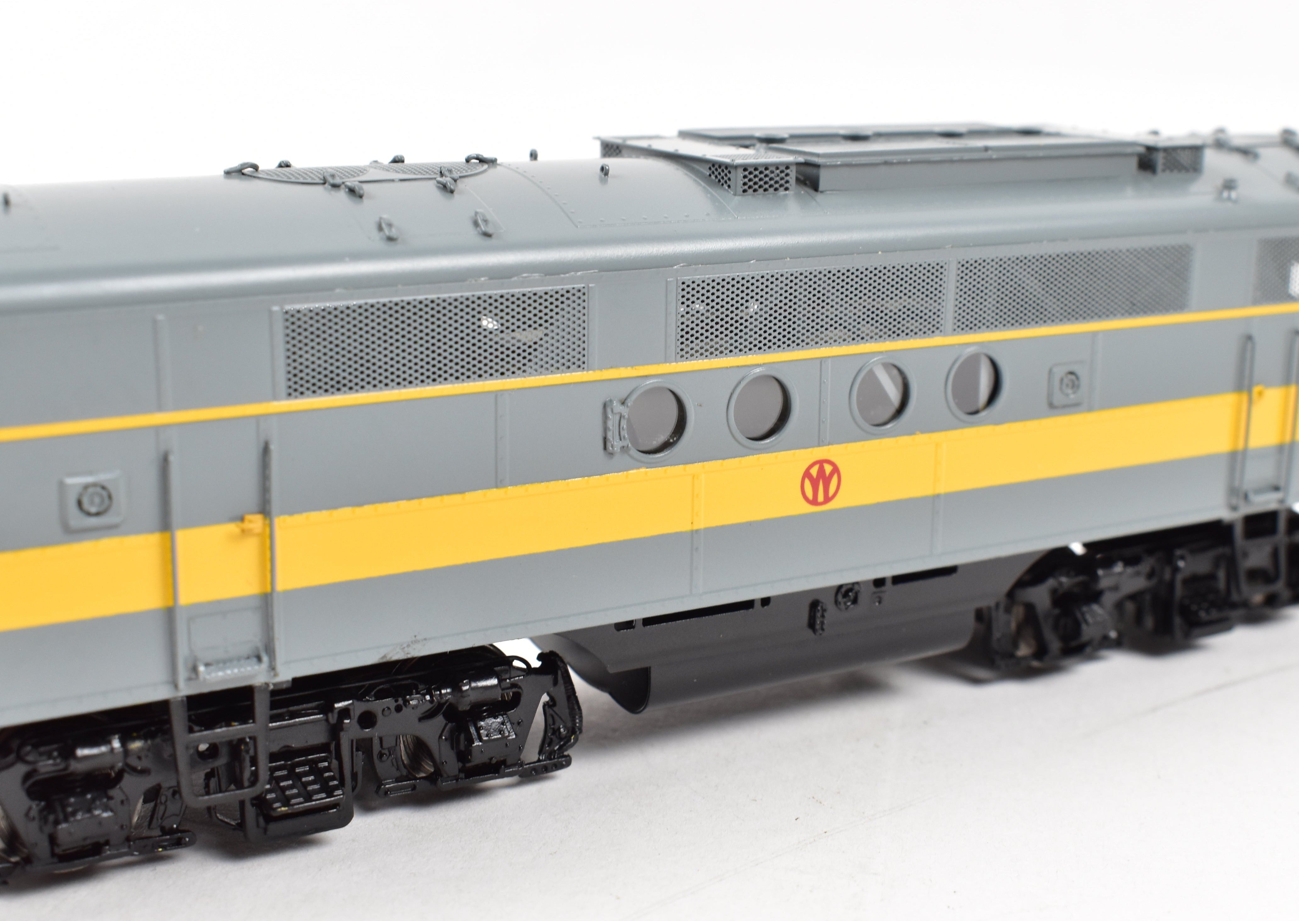 HO Scale Brass Model Train - Division Point NYO&W (New York, Ontario & Western) EMC FTA/B Set, Factory Painted, No. 801, Limited Edition