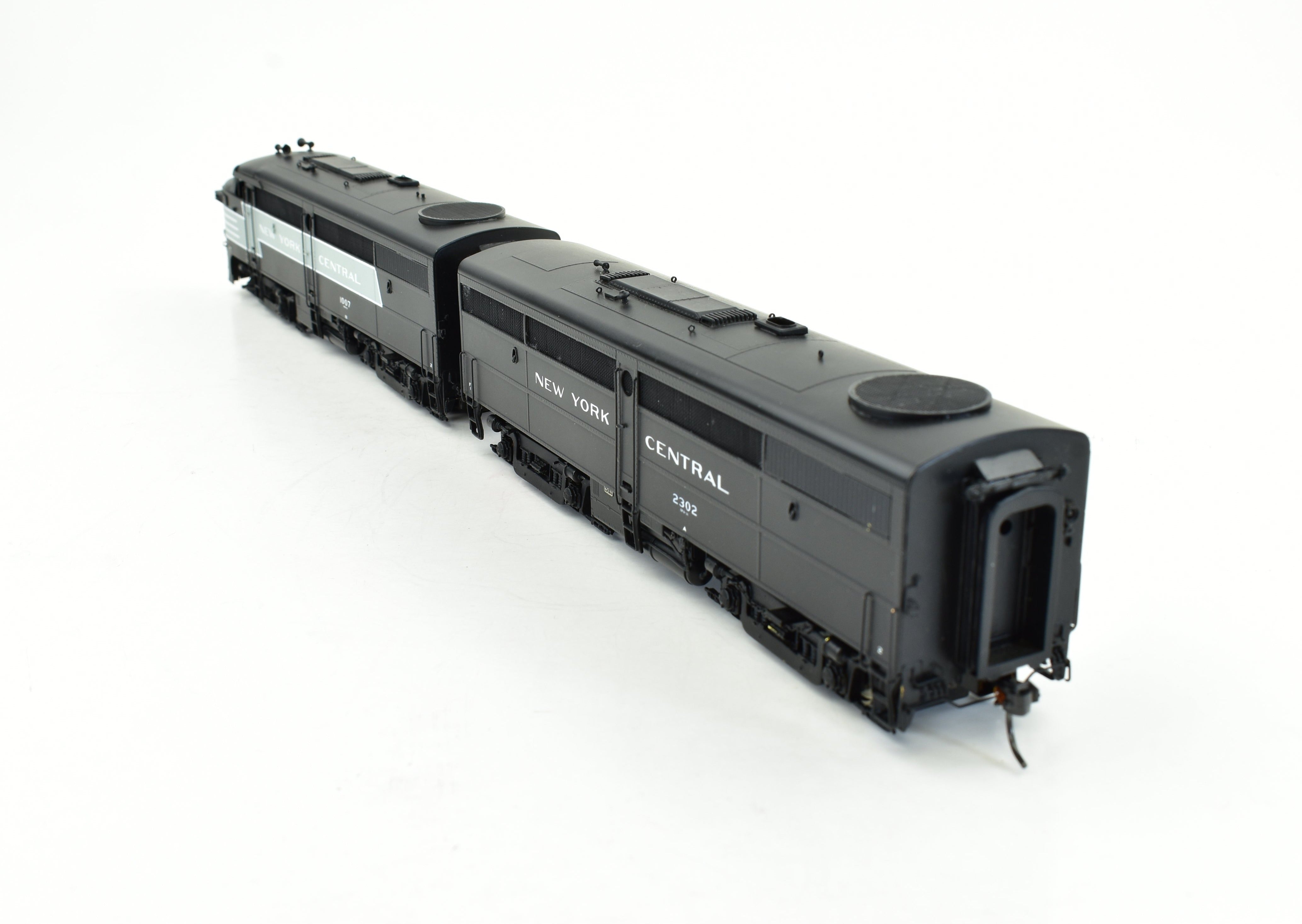HO Scale Brass Key Imports New York Central ALCO FA - 1/FB - 1 Set Phase I Custom Series #72 Freight Version with Factory - Painted Finish from NYC