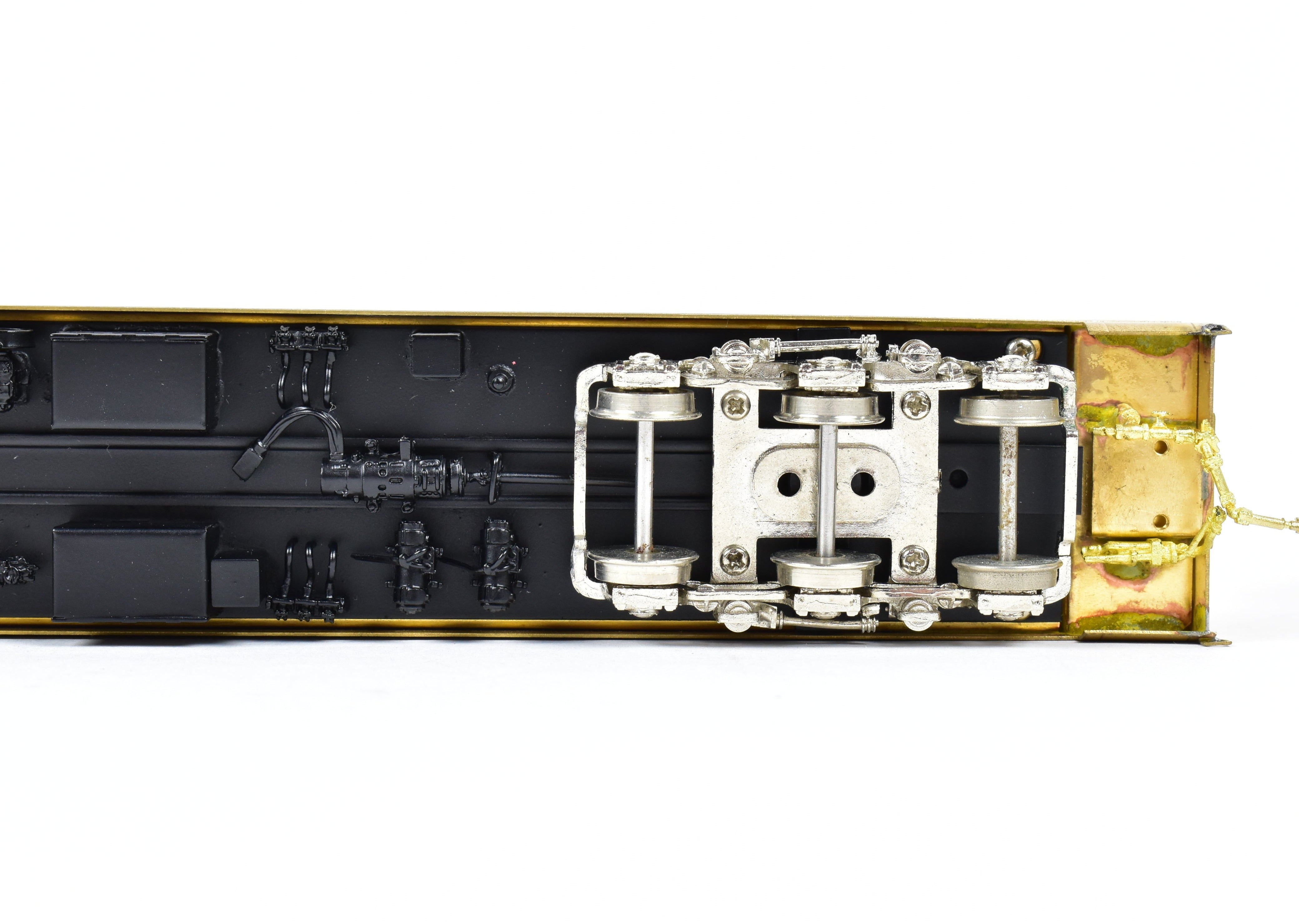 HO Scale Brass Cascade Models Missouri Pacific 10 Roomette 6 Double Bedroom Budd Sleeper Train Cars (Nos. 616 - 621) for Model Train Enthusiasts