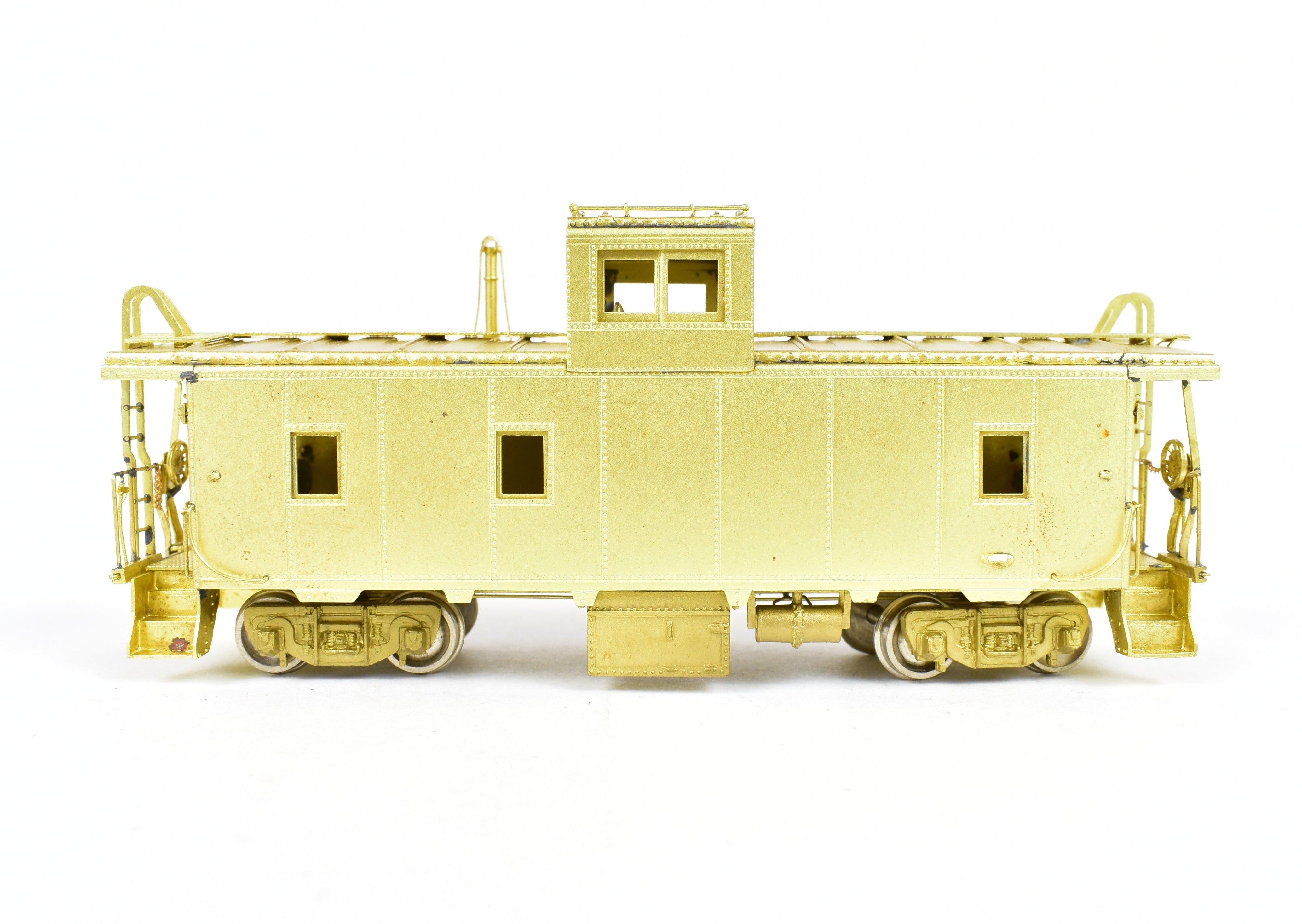HO Scale Brass OMI - Overland Models, Inc. Union Pacific (UP) CA - 4 Caboose with High - Speed Trucks Model Train