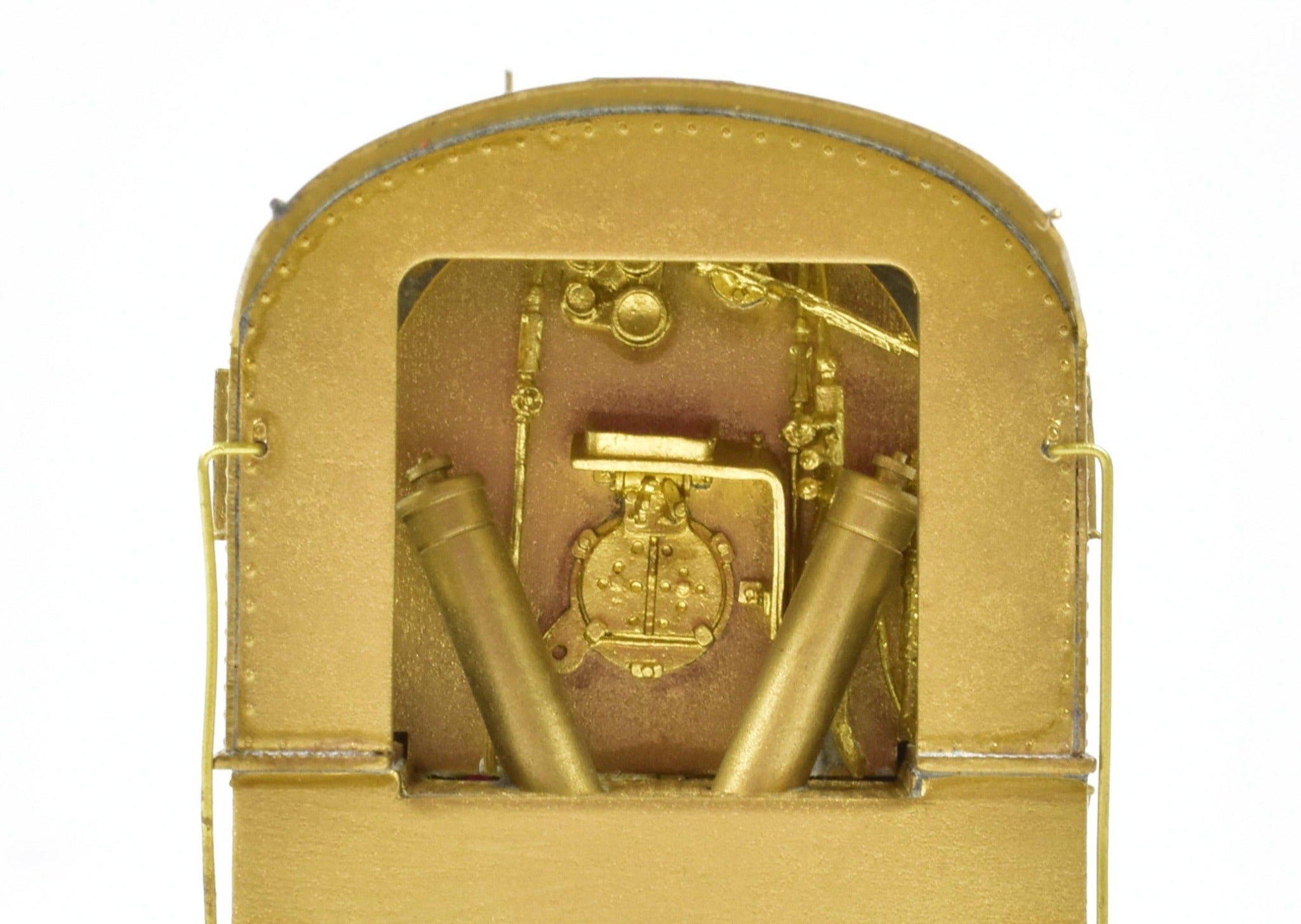 High - Quality HO Scale Brass Key Imports Model of Erie Railroad K - 5a 4 - 6 - 2 Pacific Locomotive from the 1950 Era
