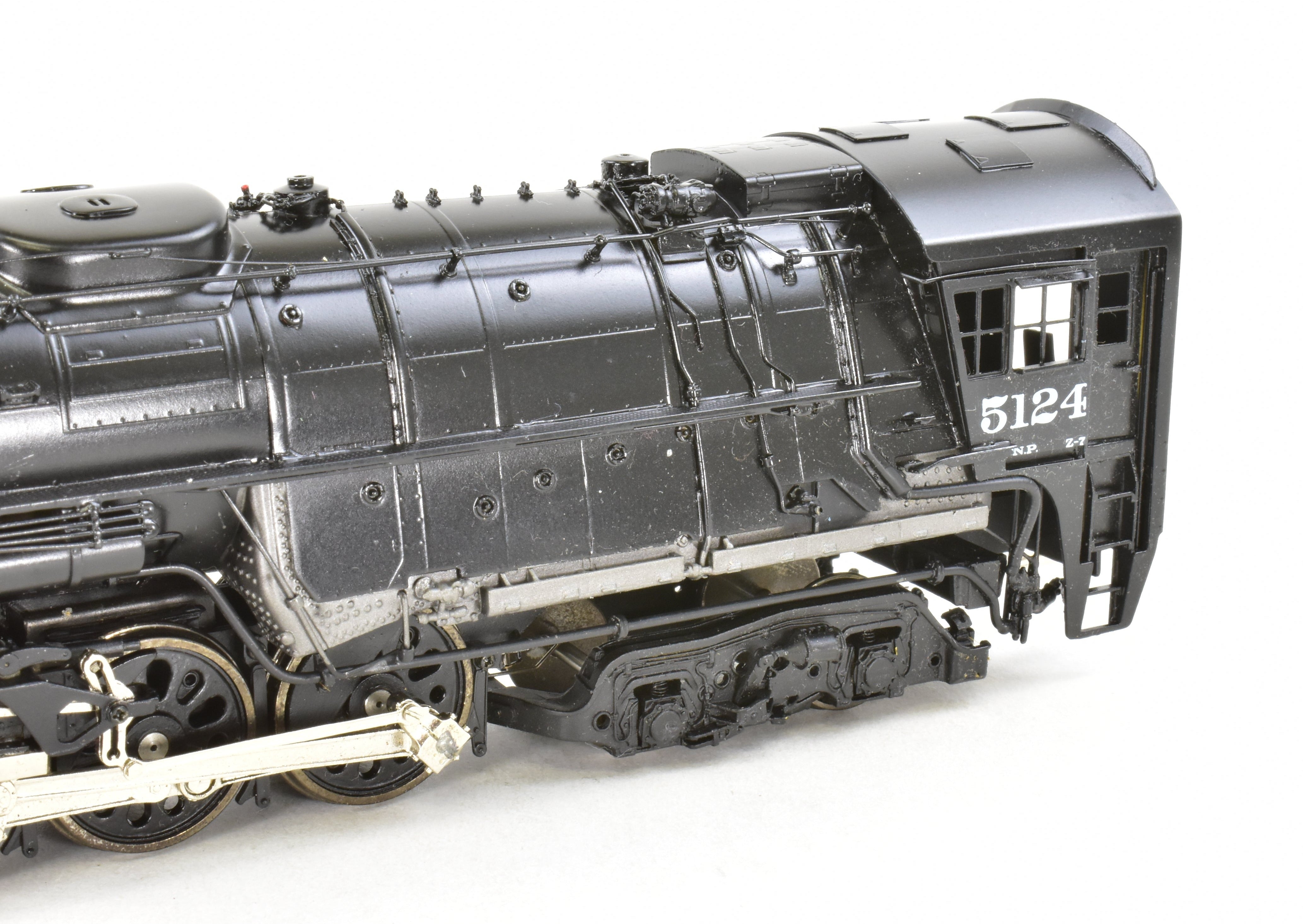 HO Scale Brass Model Train - Overland Models Northern Pacific Z - 7 4 - 6 - 6 - 4 FP Locomotive #5124