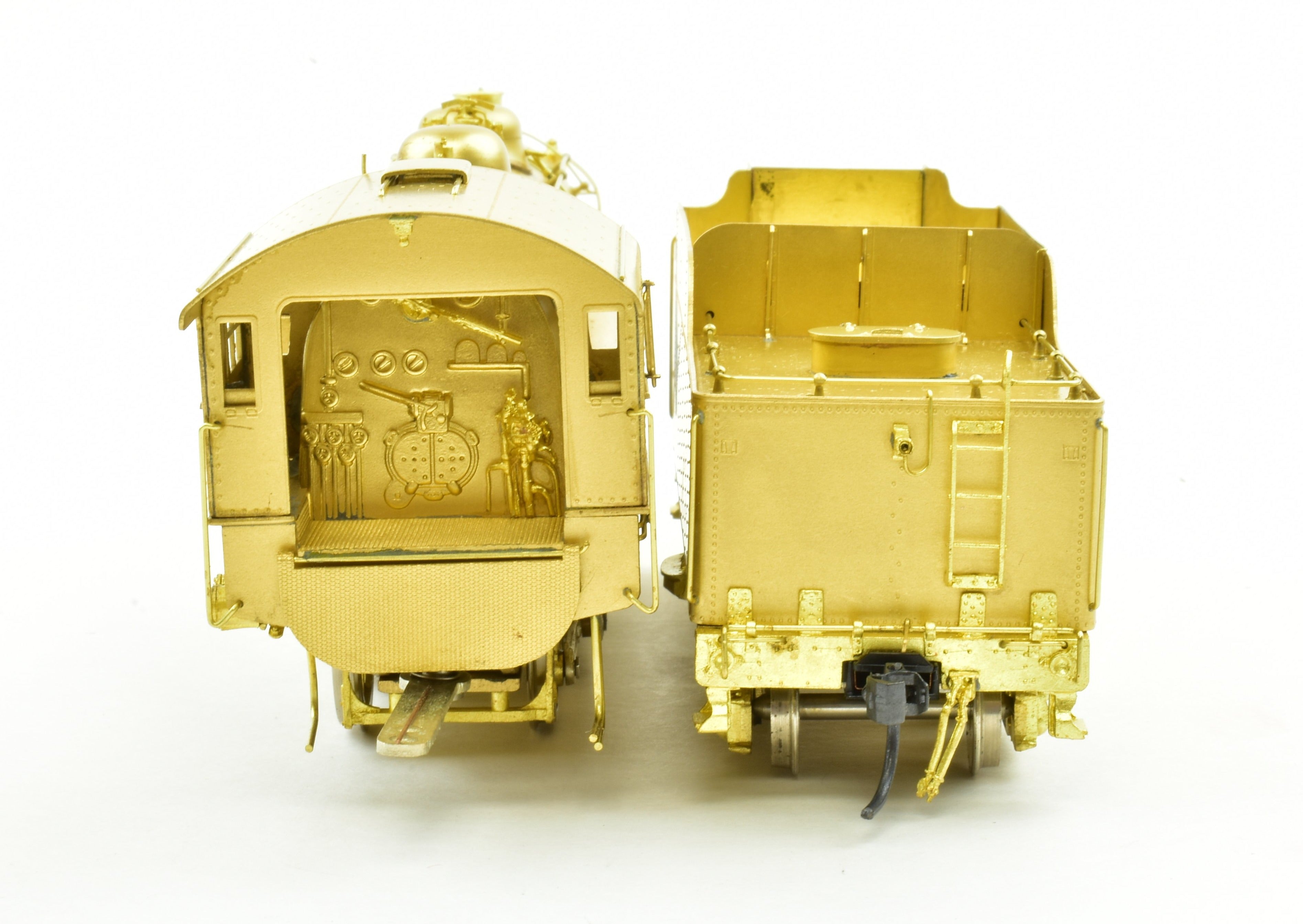 HO Scale Brass Model Key Imports Rutland Railroad G - 34 2 - 8 - 0 Consolidation Steam Locomotive with Stoker Engine