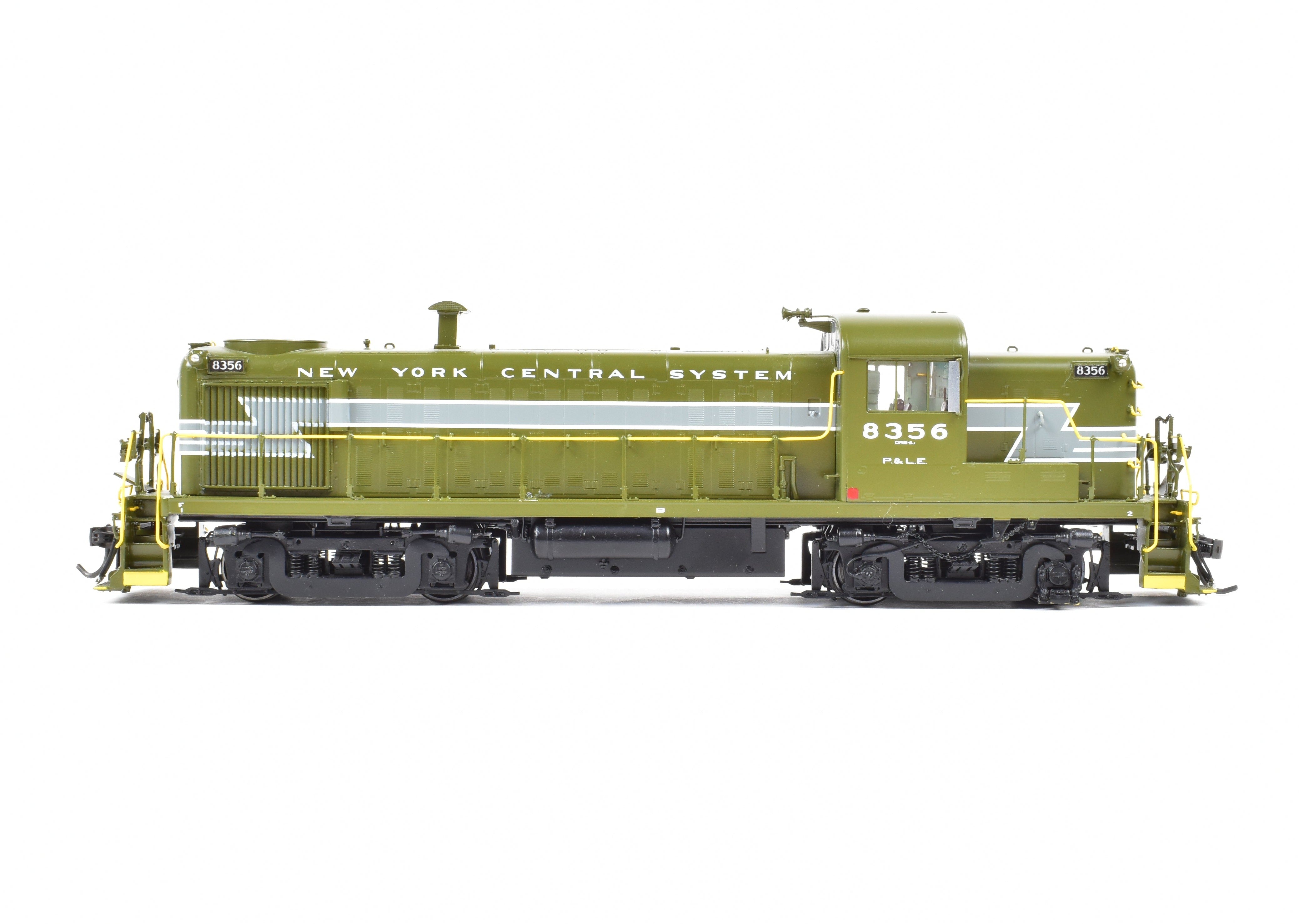 HO Scale Brass OMI P&LE RS-3 #8356 Olive Green DCC-Equipped Model
