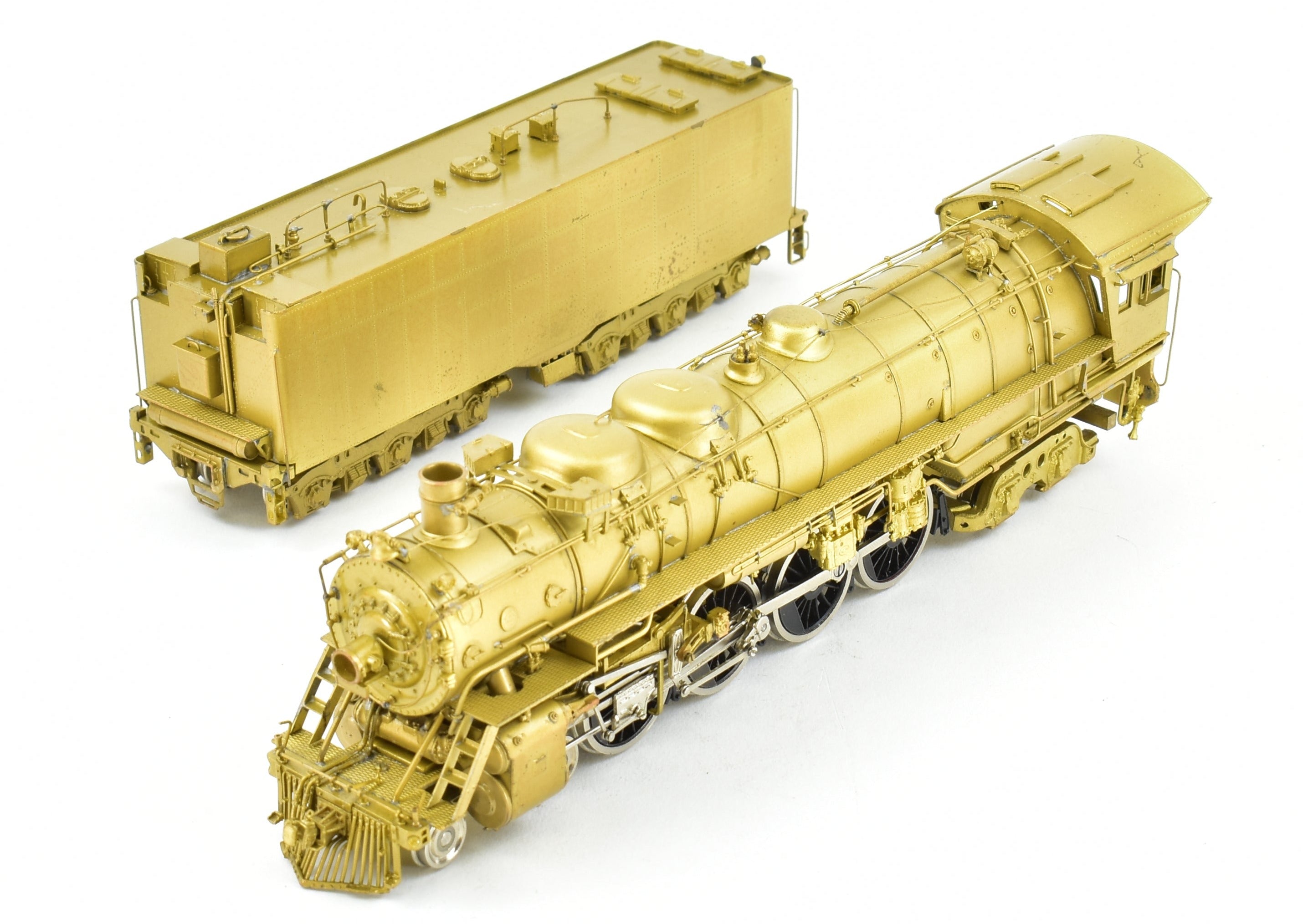 HO Scale Brass Key Imports ATSF - Santa Fe 3751 Class 4-8-4 Northern Model Train Engine