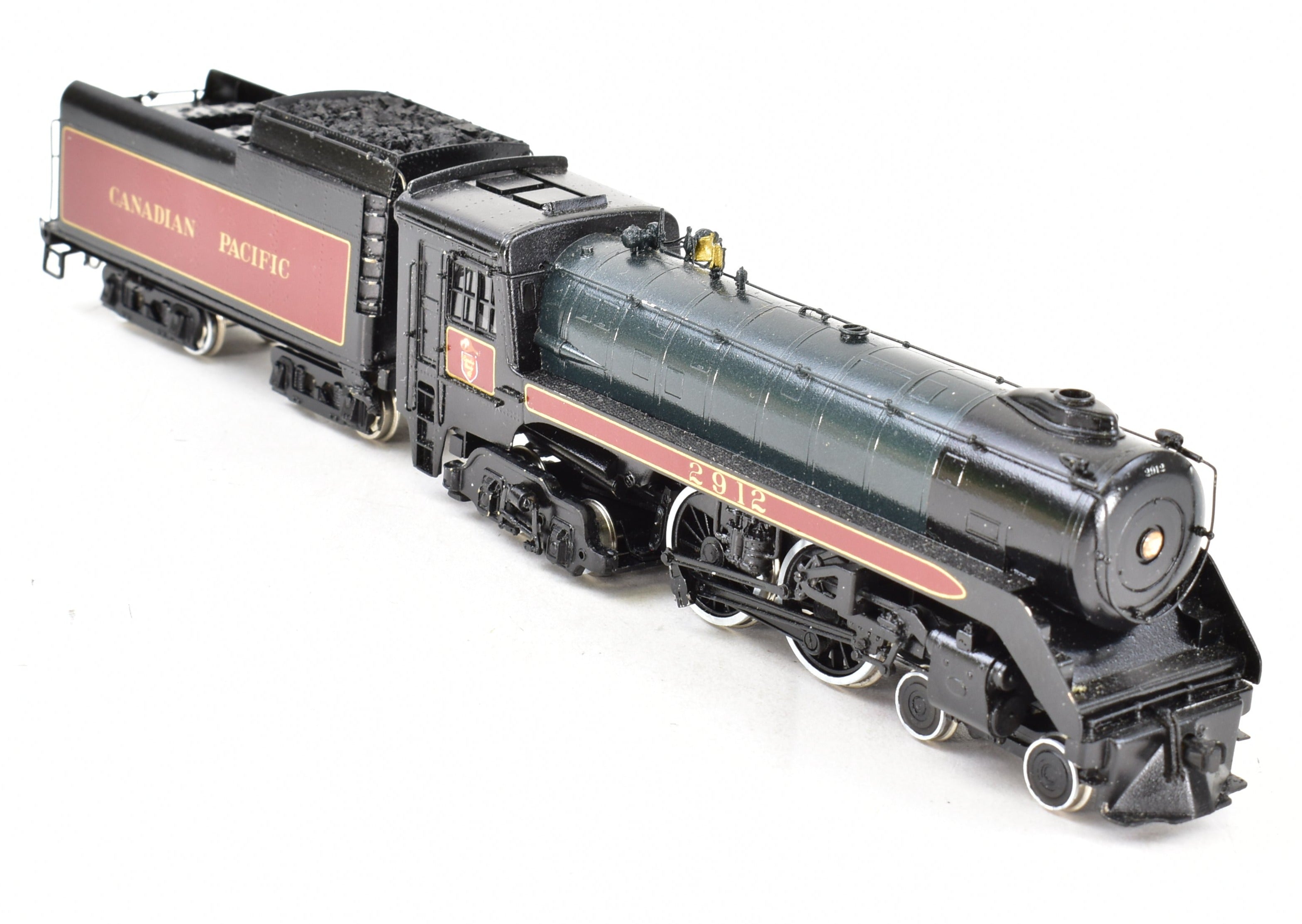 HO Scale Brass PFM - Van Hobbies CPR - Canadian Pacific Railway 4-4-4 Class F-1a Jubilee Model Locomotive with Custom Painted Finish
