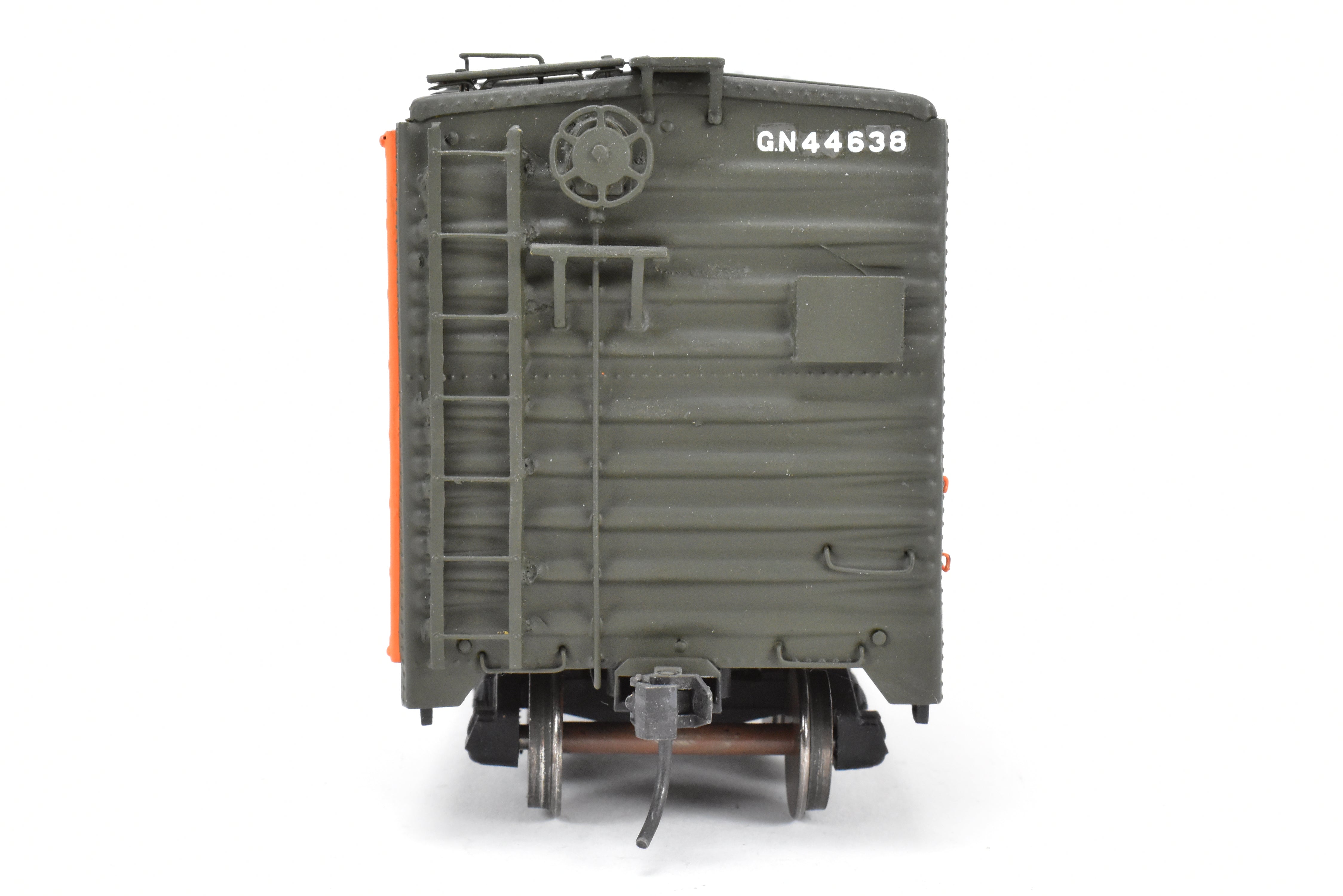 O Scale Metal GN - Great Northern 40' Plywood Boxcar with Excellent Build and Custom Paint