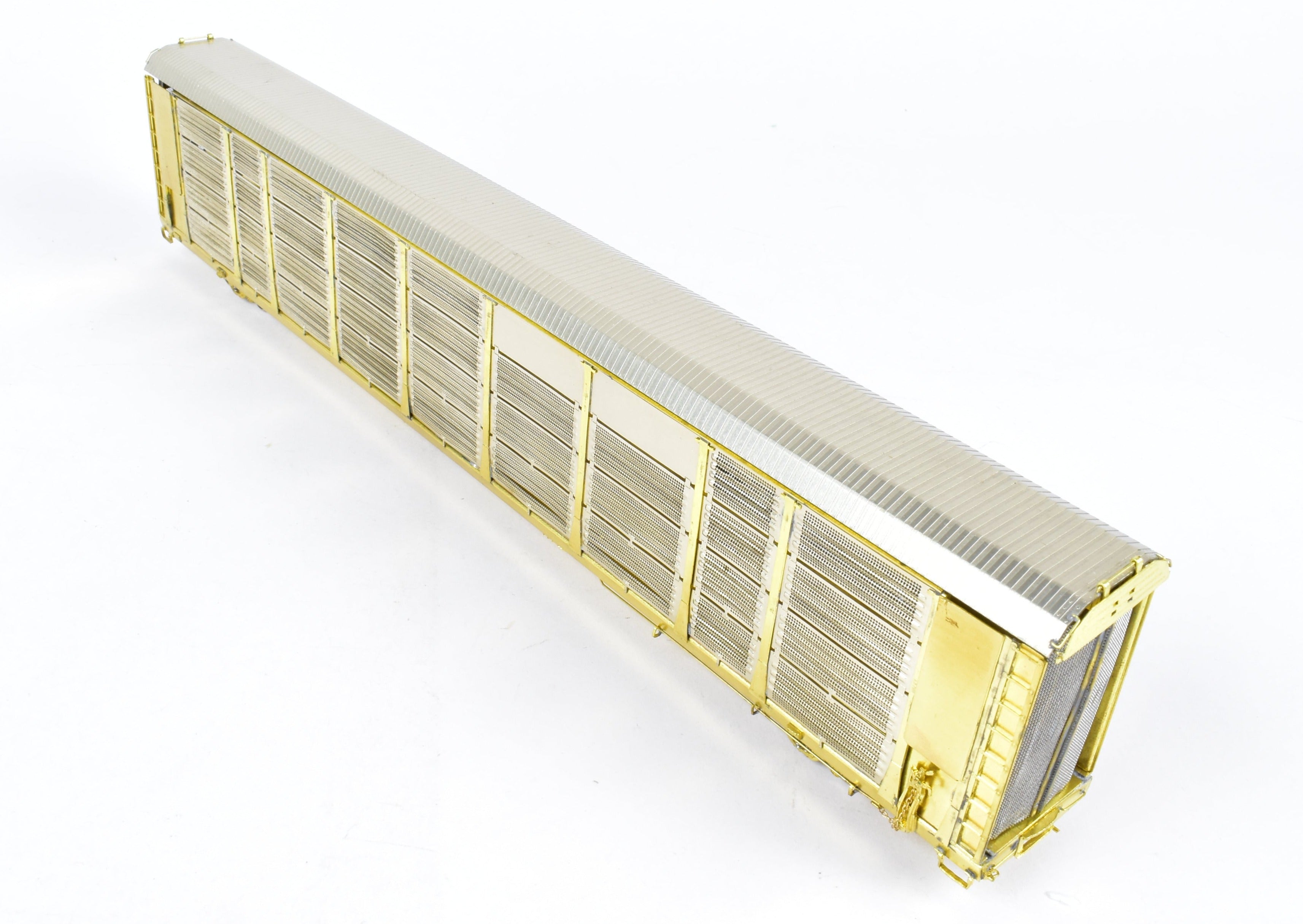 HO Brass OMI SP Southern Pacific Auto Rack Tri - Level Car No. 517006 w/ Mesh End Doors