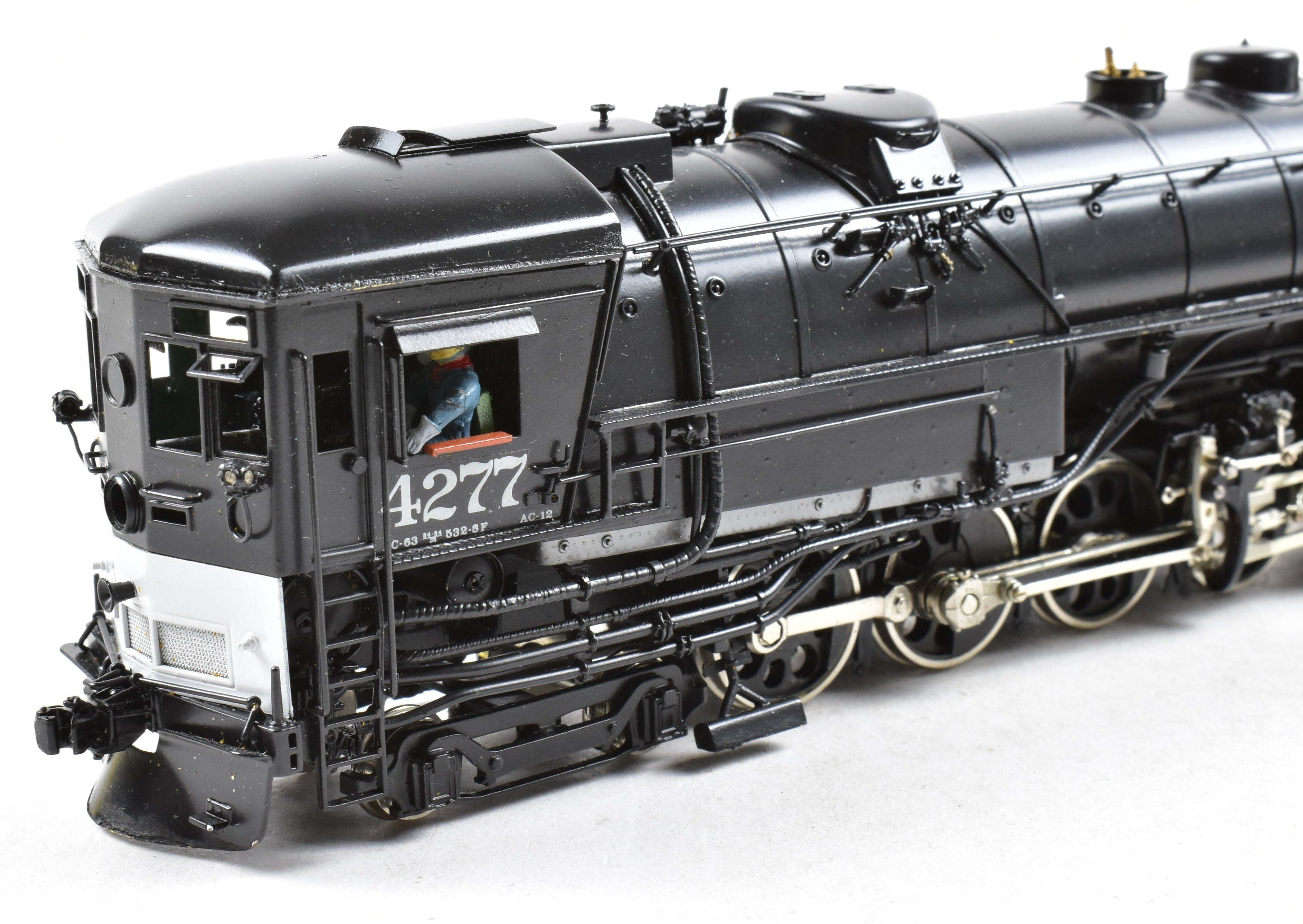 1974 HO Brass Tenshodo SP Southern Pacific AC - 12 4 - 8 - 8 - 2 Cab Forward No. 4277 Factory Painted Crown Model