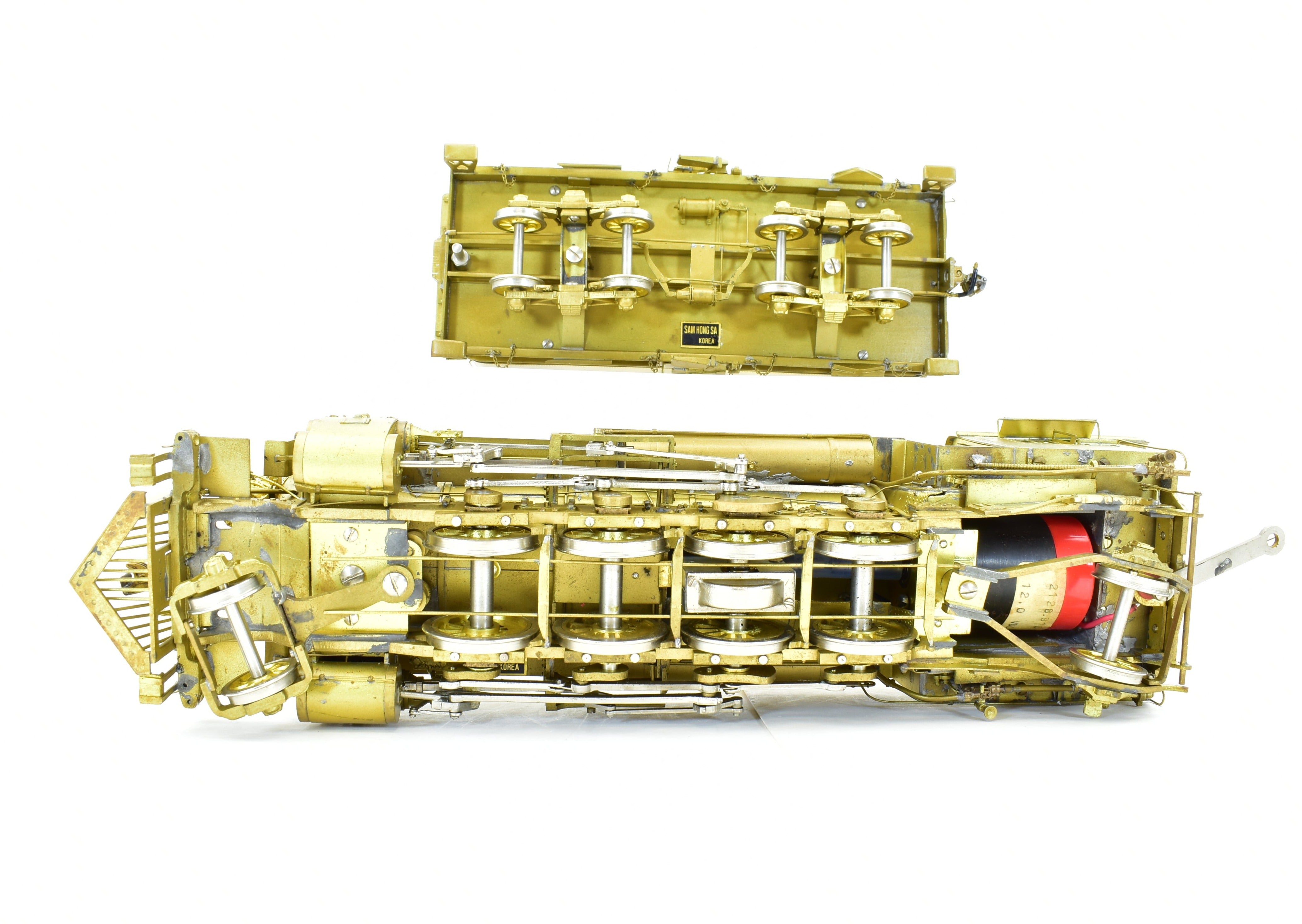 On3 Scale Brass D&RGW Denver & Rio Grande Western K-28 2-8-2 Sunset Model
