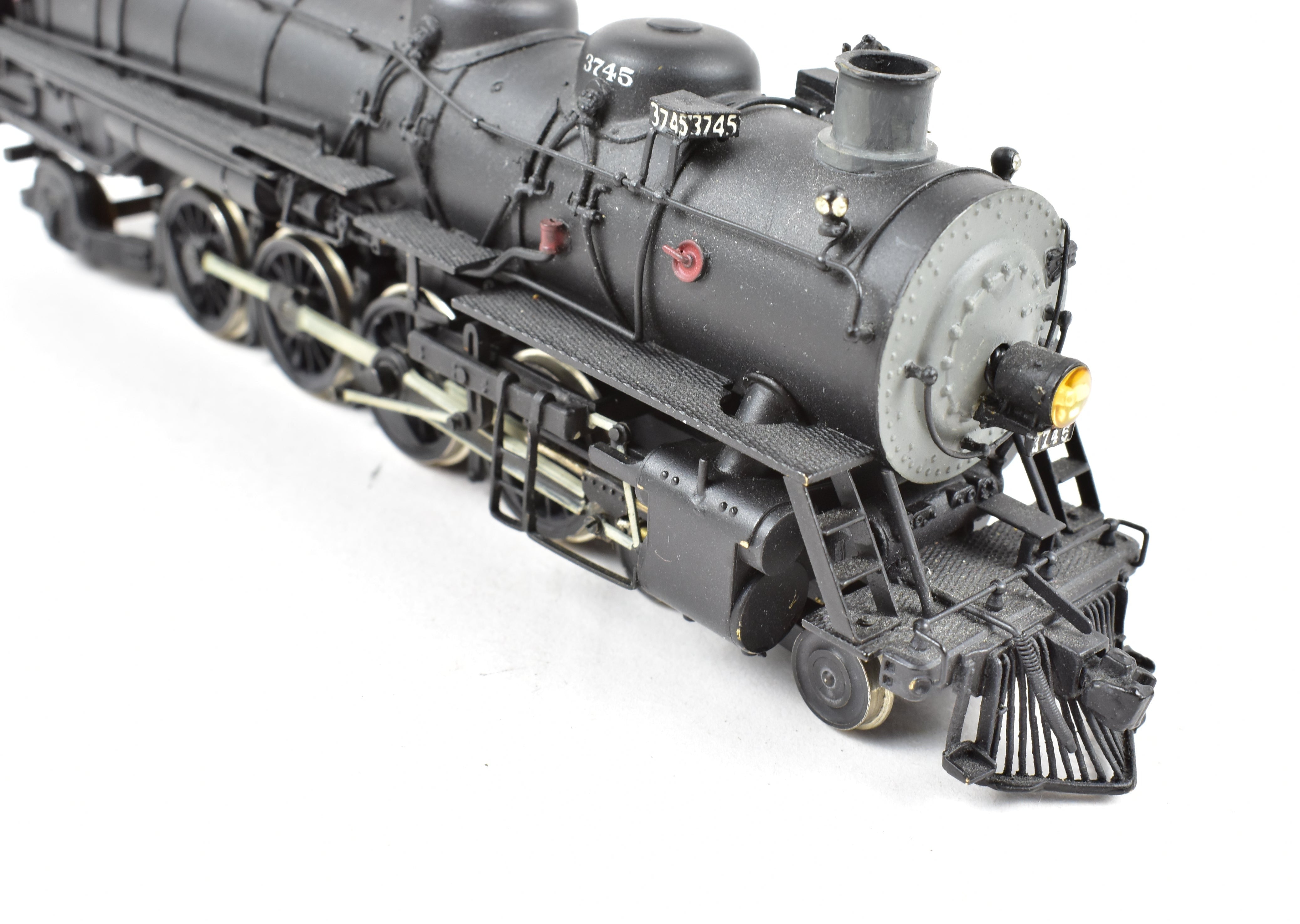 HO Scale Brass Model Train - Balboa ATSF - Santa Fe 3700 Class 4-8-2 Mountain Steam Locomotive CP #3745
