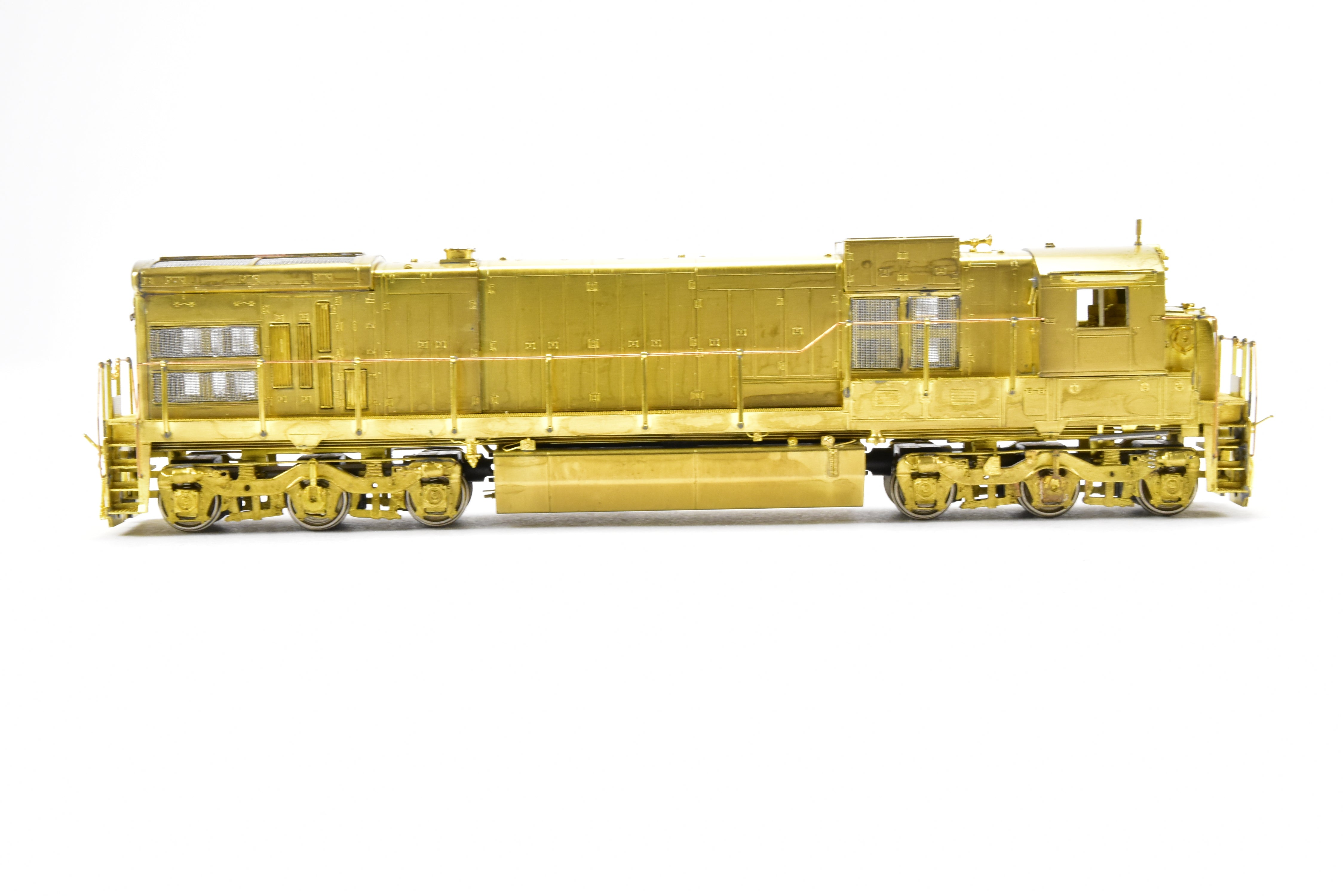 HO Scale Brass Model Train - Overland Models Inc. GE C36-7 Locomotives Representing Missouri Pacific and Norfolk & Western Railroads