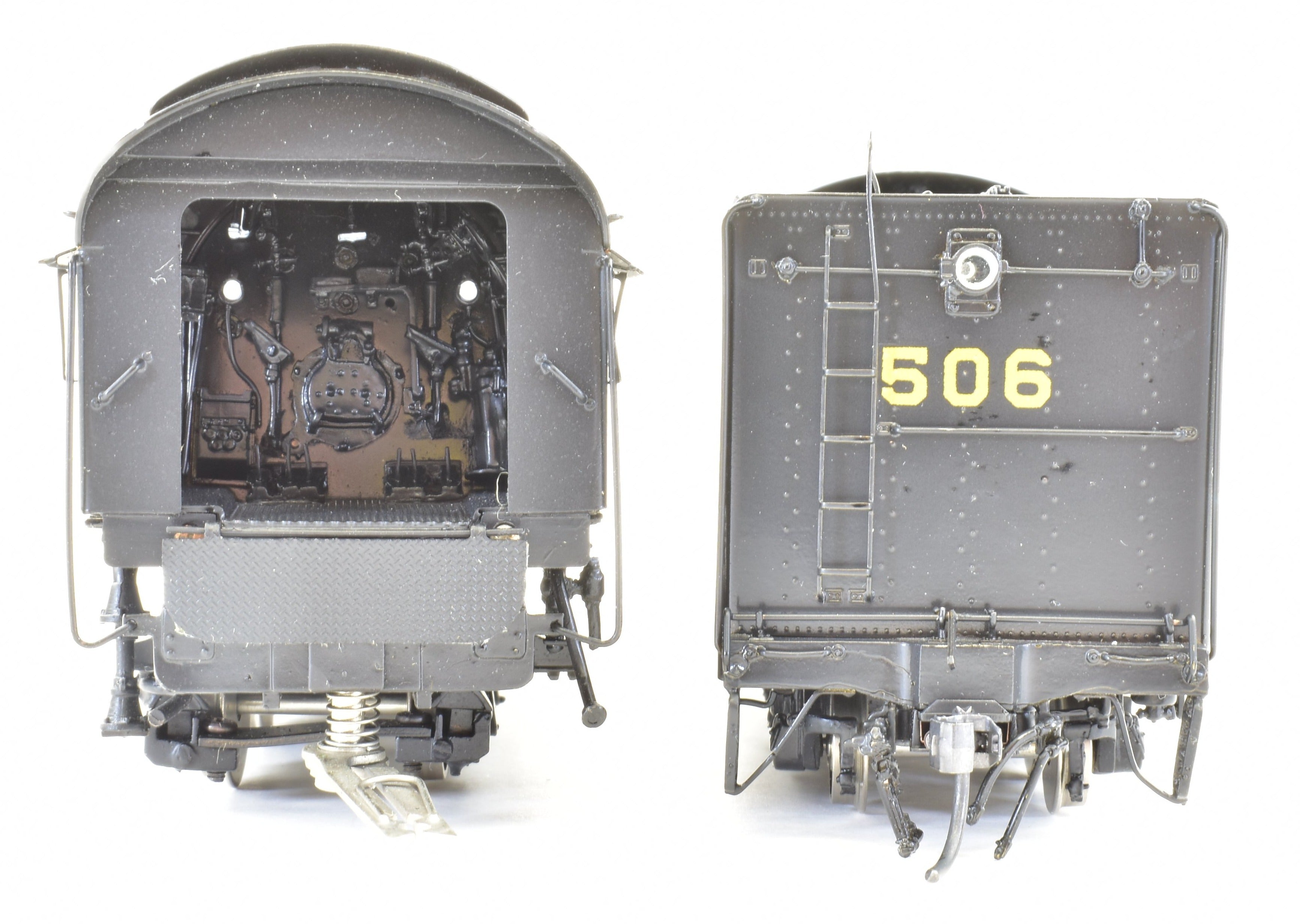 HO Scale Brass Precision Scale Co. Virginian BA 2-8-4 Berkshire Model Steam Locomotive, Precision Scale Co. VGN, Sold As-Is Without Lights