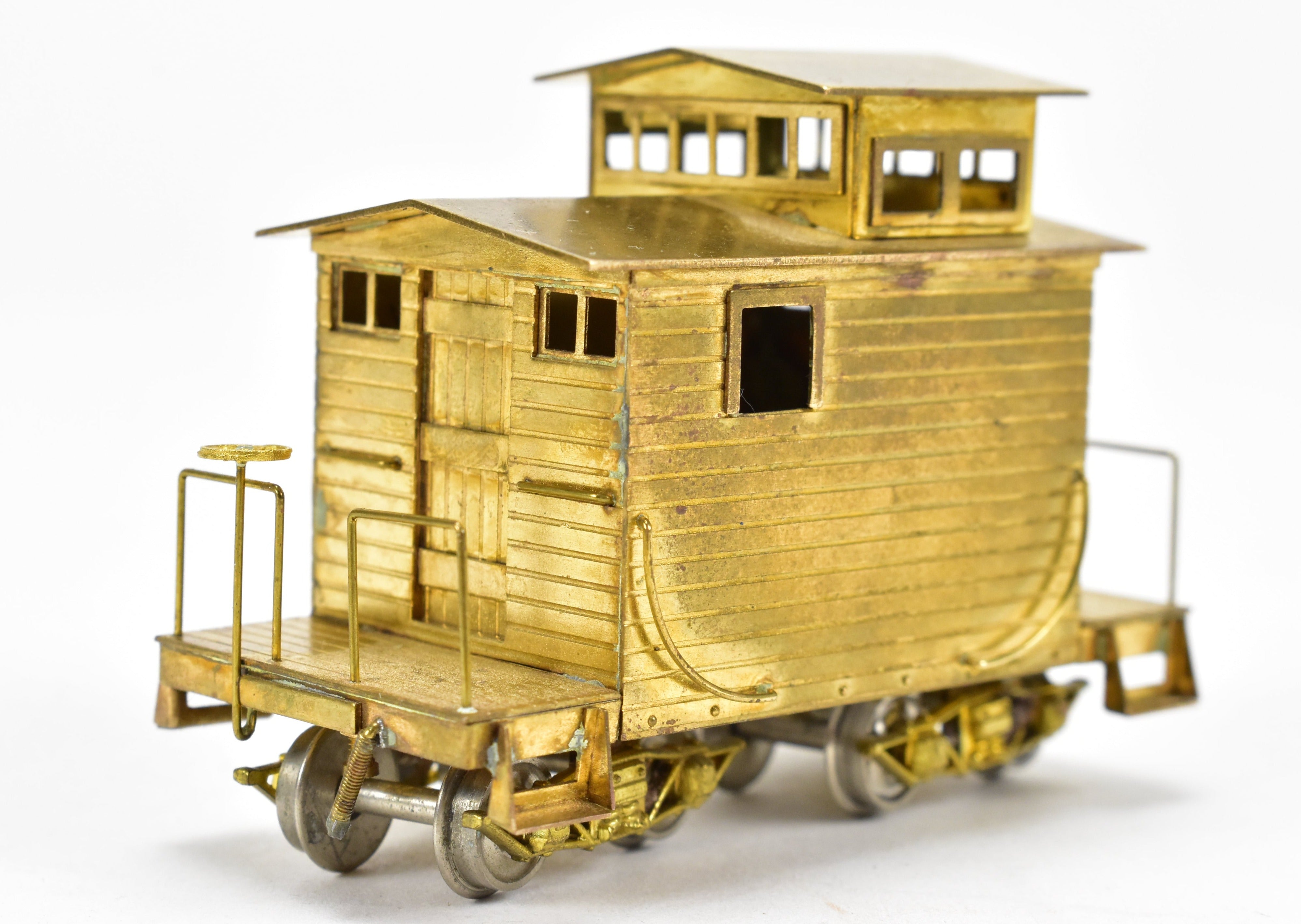 HOn3 Scale Brass Model Railroad Westside Lumber Co. Short Caboose No. 7 by Westside Model Co., Without Original Box